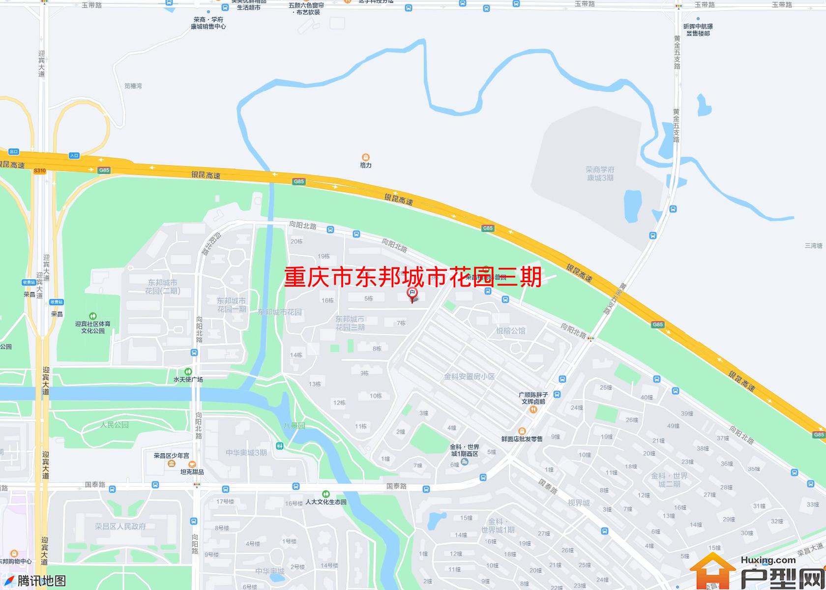 东邦城市花园三期小区 - 户型网