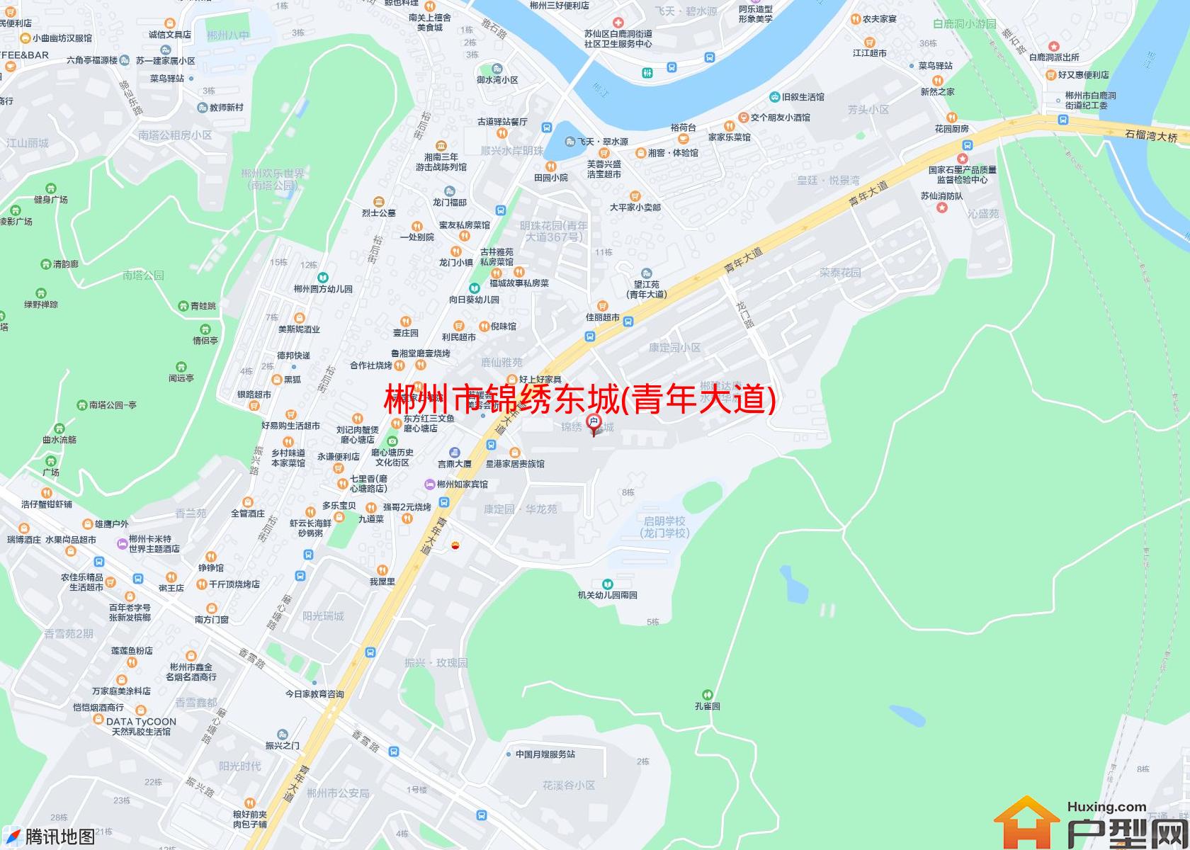 锦绣东城(青年大道)小区 - 户型网