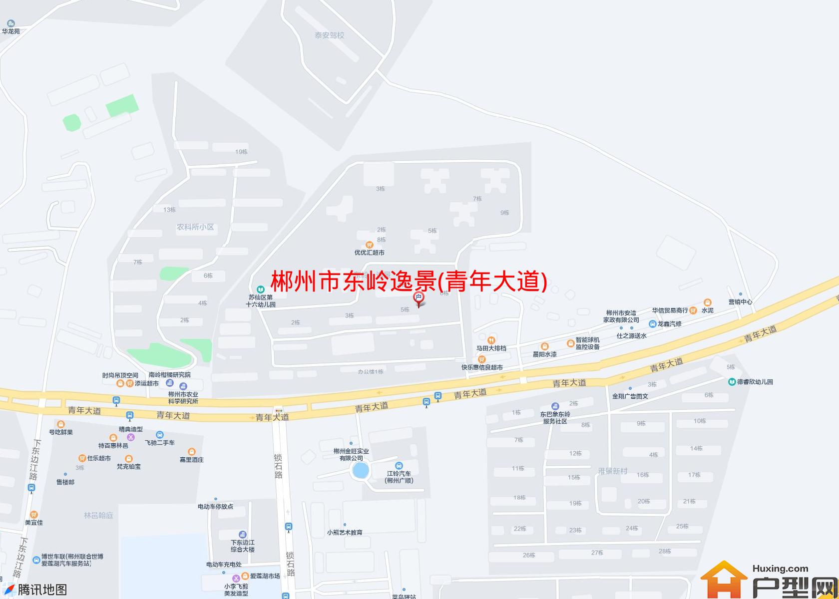 东岭逸景(青年大道)小区 - 户型网