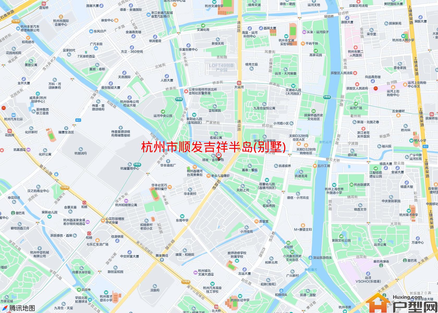 顺发吉祥半岛(别墅)小区 - 户型网