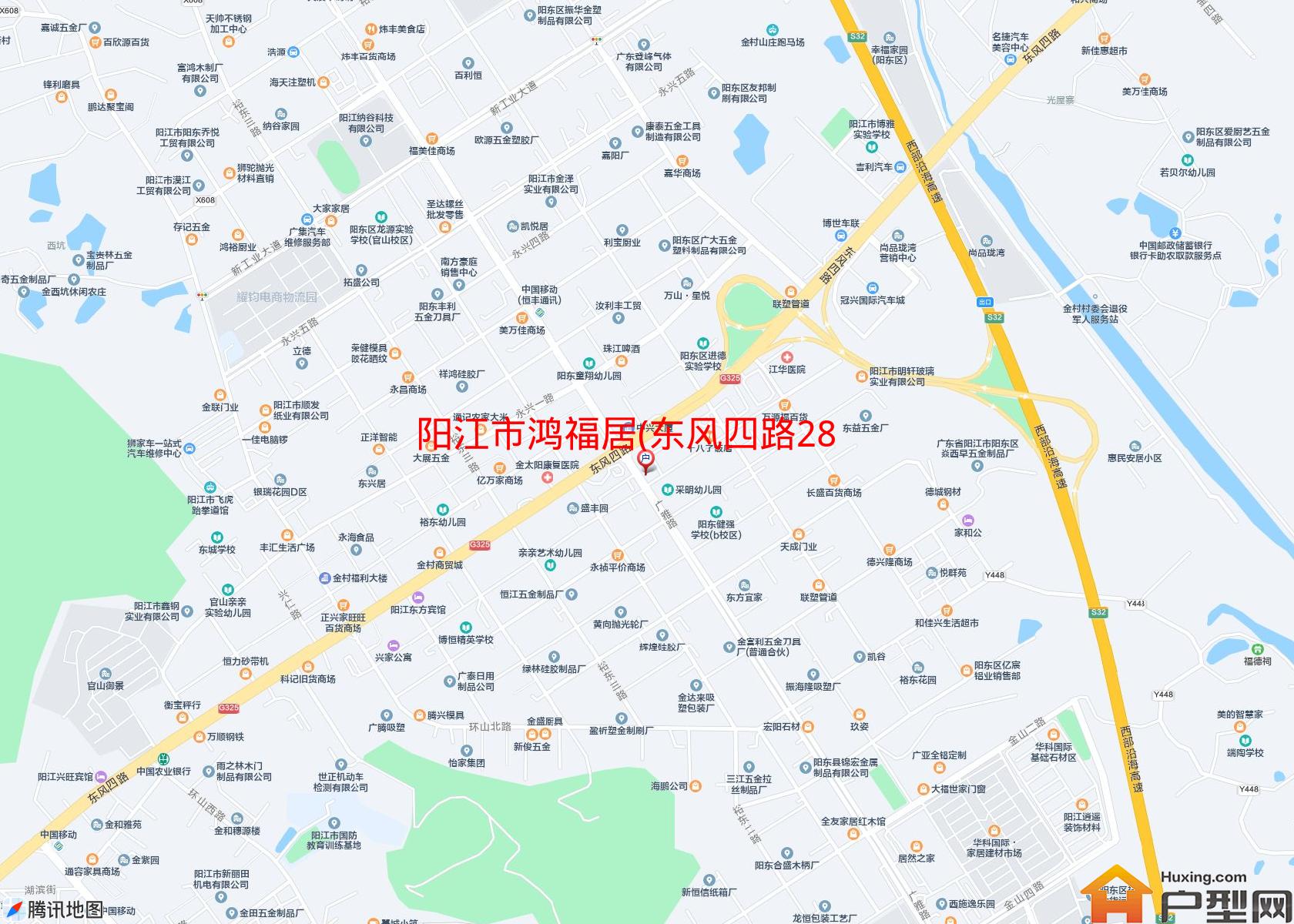 鸿福居(东风四路288号)小区 - 户型网