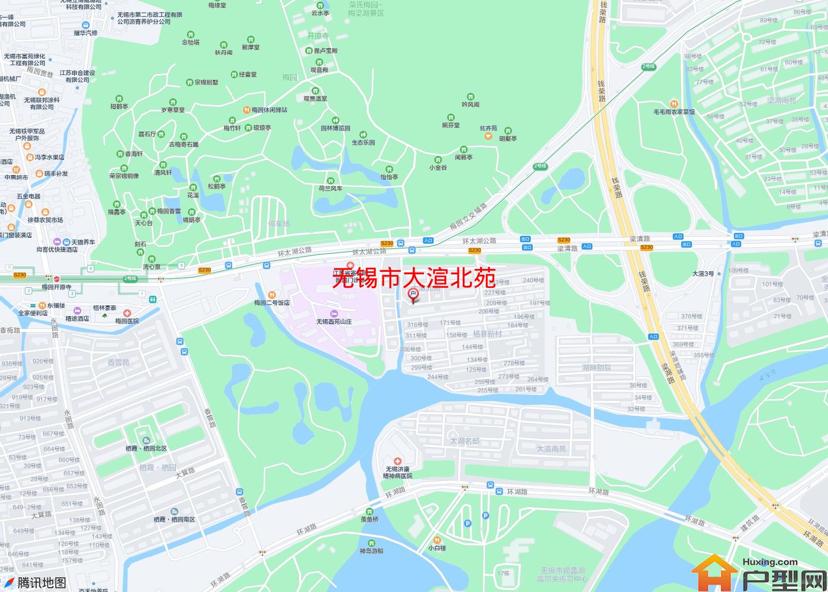 大渲北苑小区 - 户型网