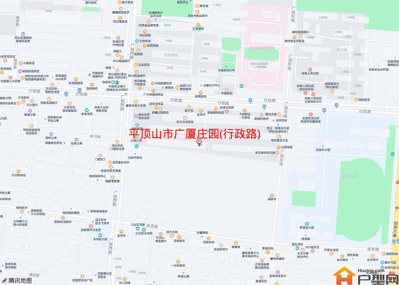 广厦庄园(行政路)小区 - 户型网