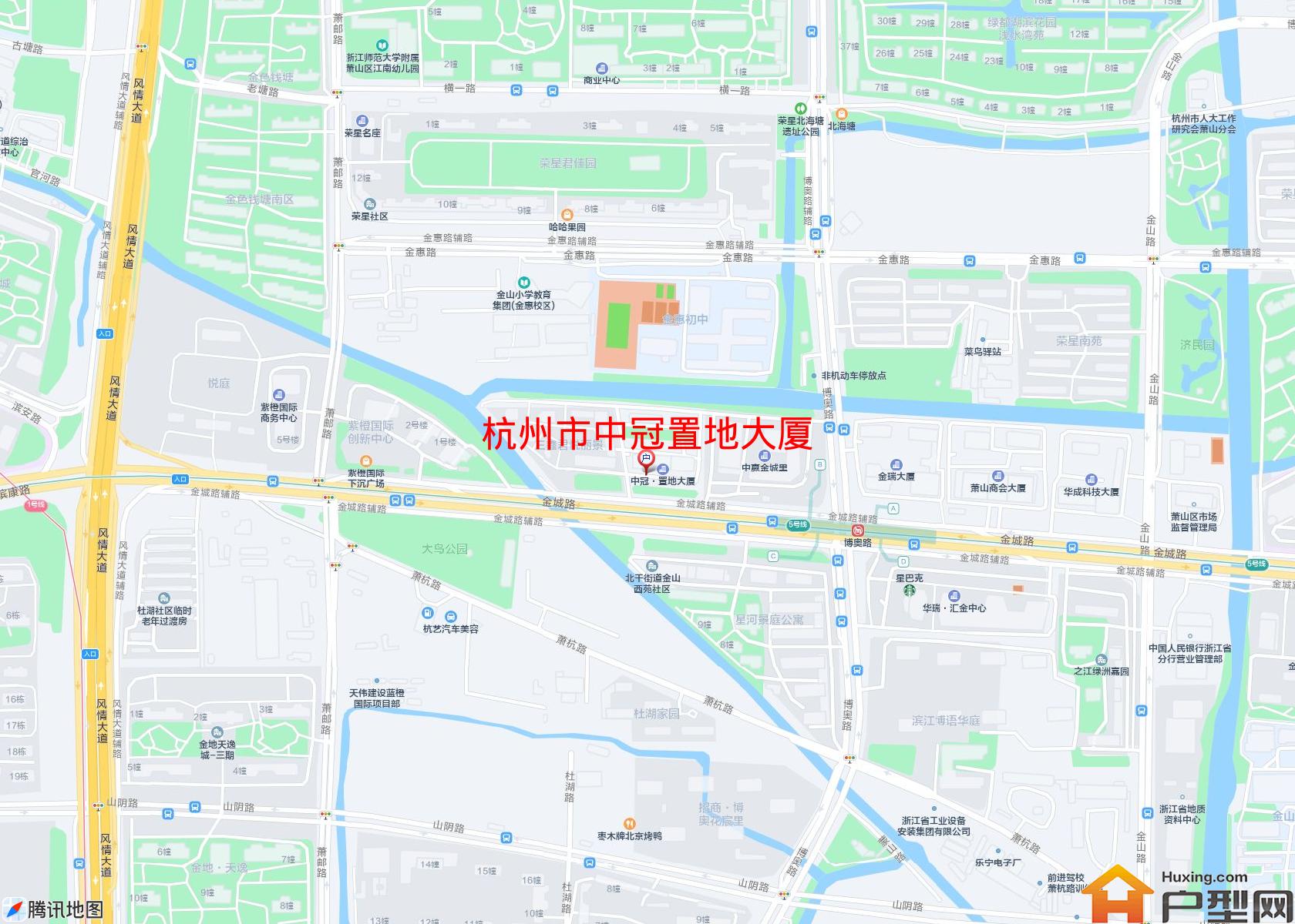 中冠置地大厦小区 - 户型网