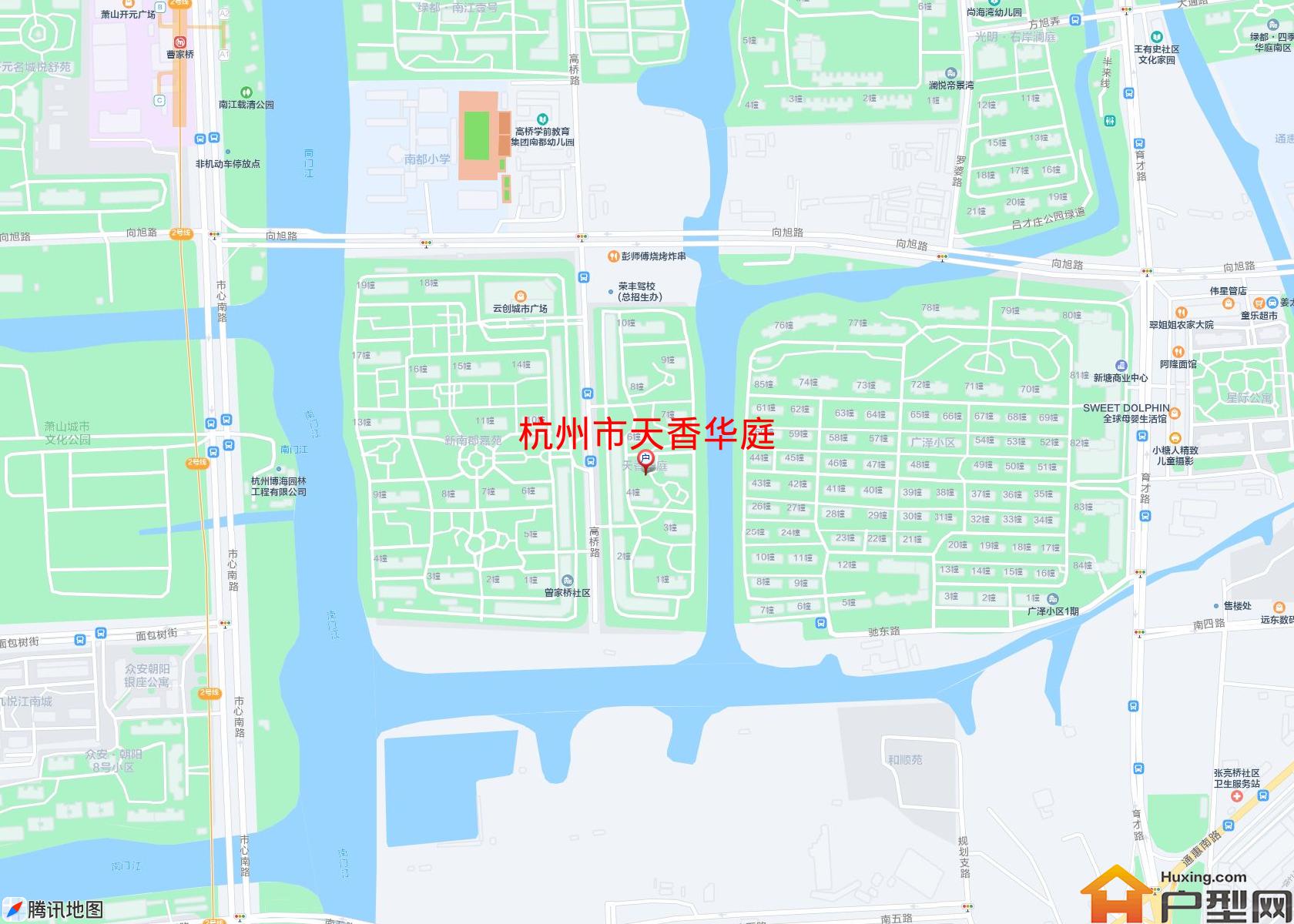 天香华庭小区 - 户型网