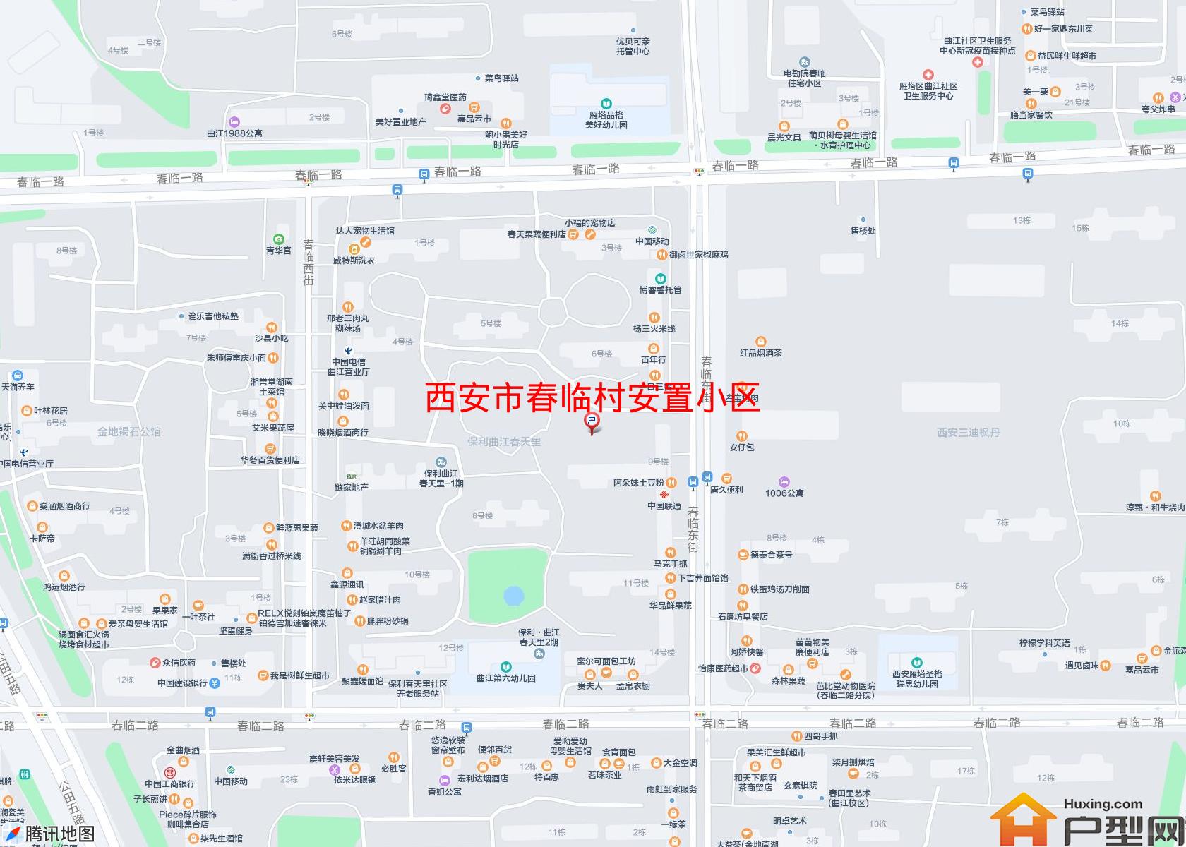 春临村安置小区小区 - 户型网 春临村安置小区小区 - 户型网