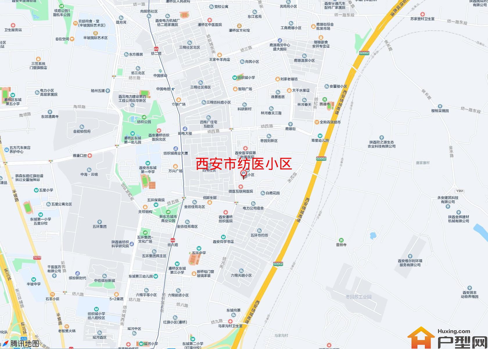纺医小区小区 - 户型网