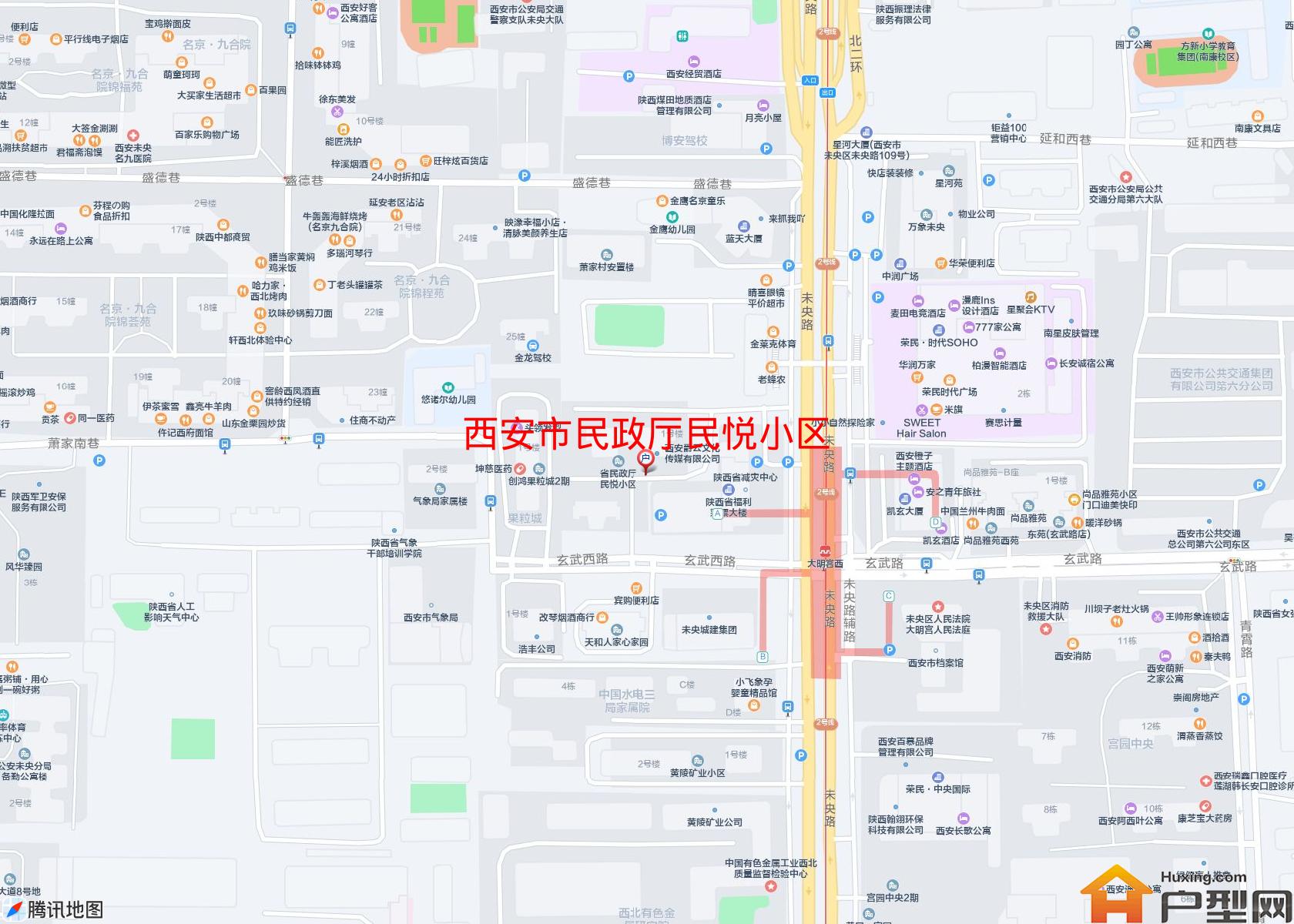 民政厅民悦小区小区 - 户型网