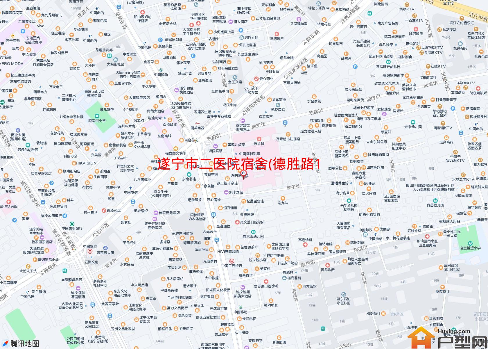 二医院宿舍(德胜路185号)小区 - 户型网