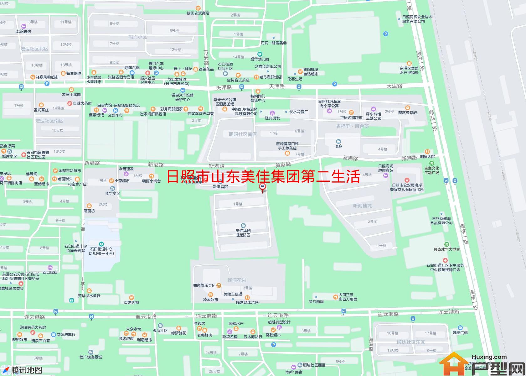 山东美佳集团第二生活区(新港路46号)小区 - 户型网