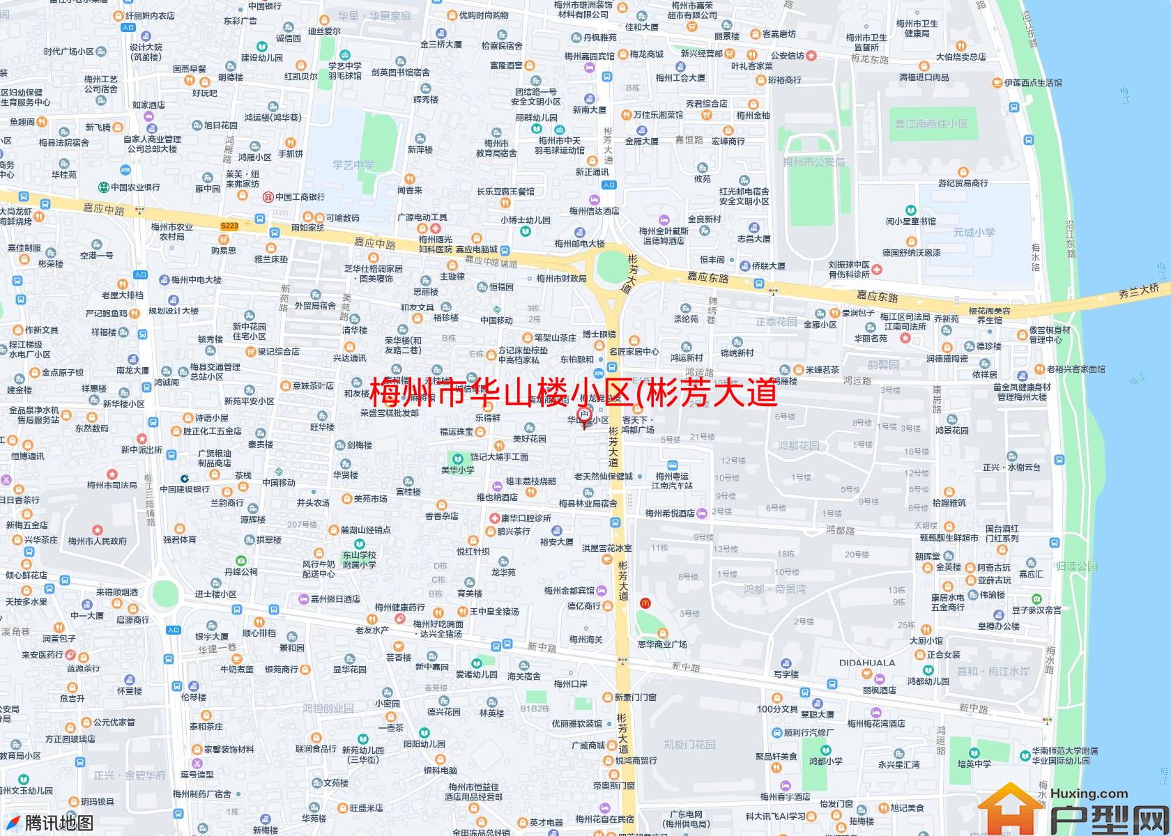 华山楼小区(彬芳大道)小区 - 户型网