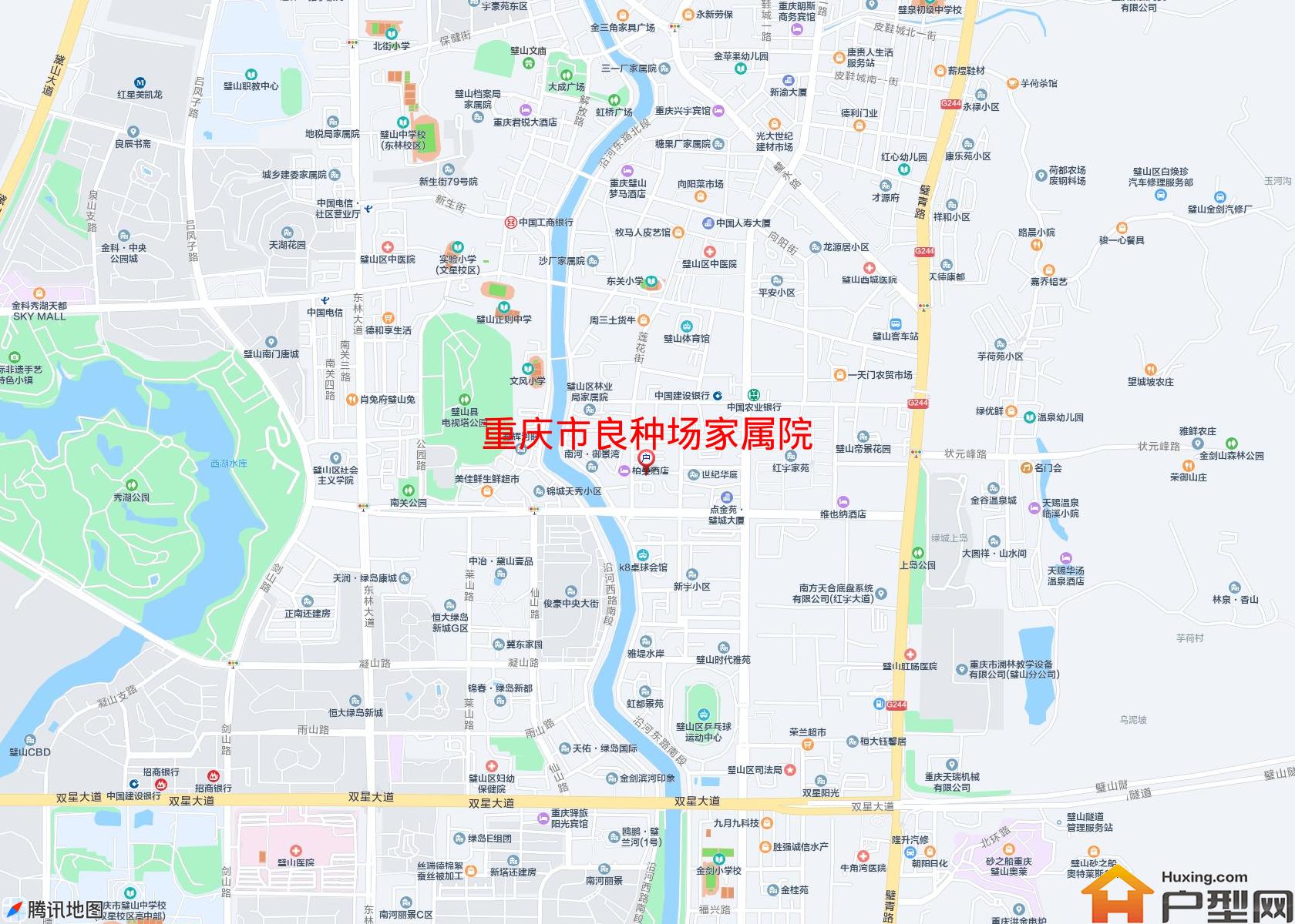 良种场家属院小区 - 户型网