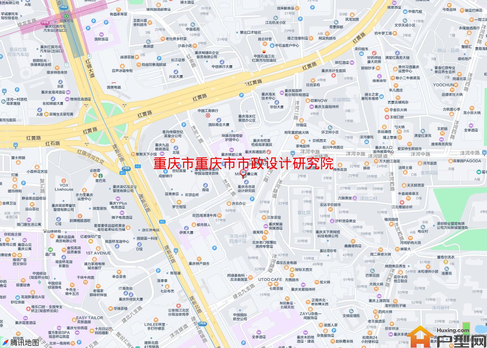 重庆市市政设计研究院家属院小区 - 户型网