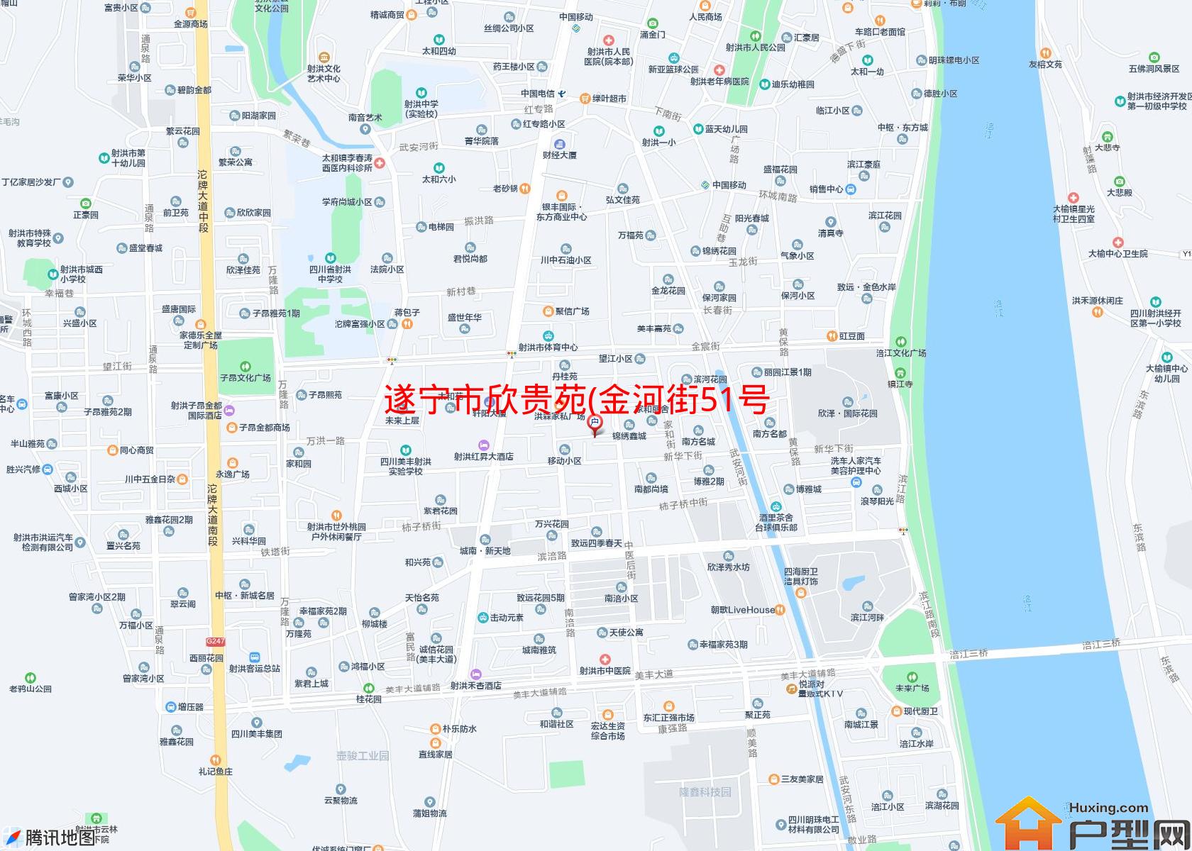 欣贵苑(金河街51号)小区 - 户型网