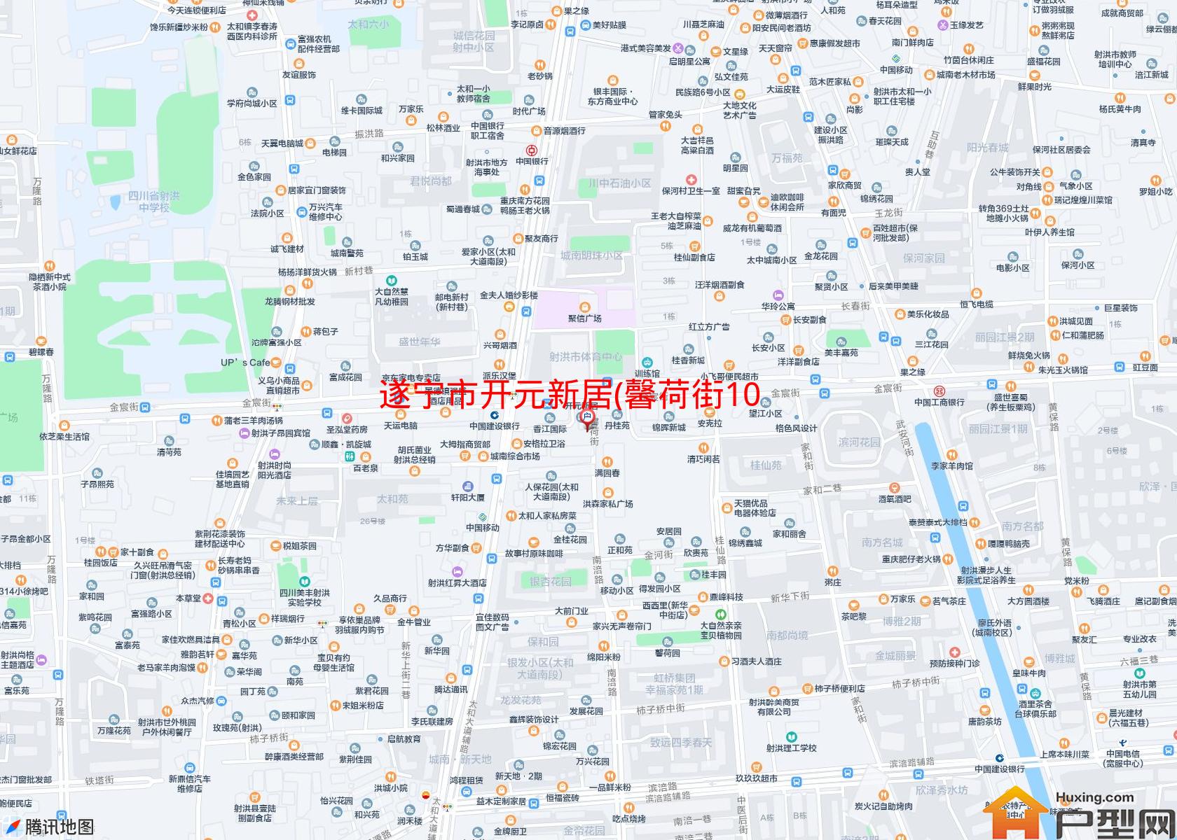 开元新居(馨荷街10号)小区 - 户型网