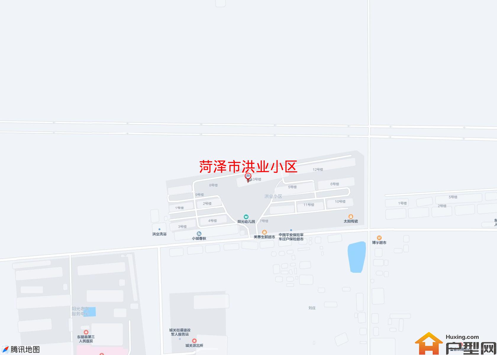 洪业小区小区 - 户型网