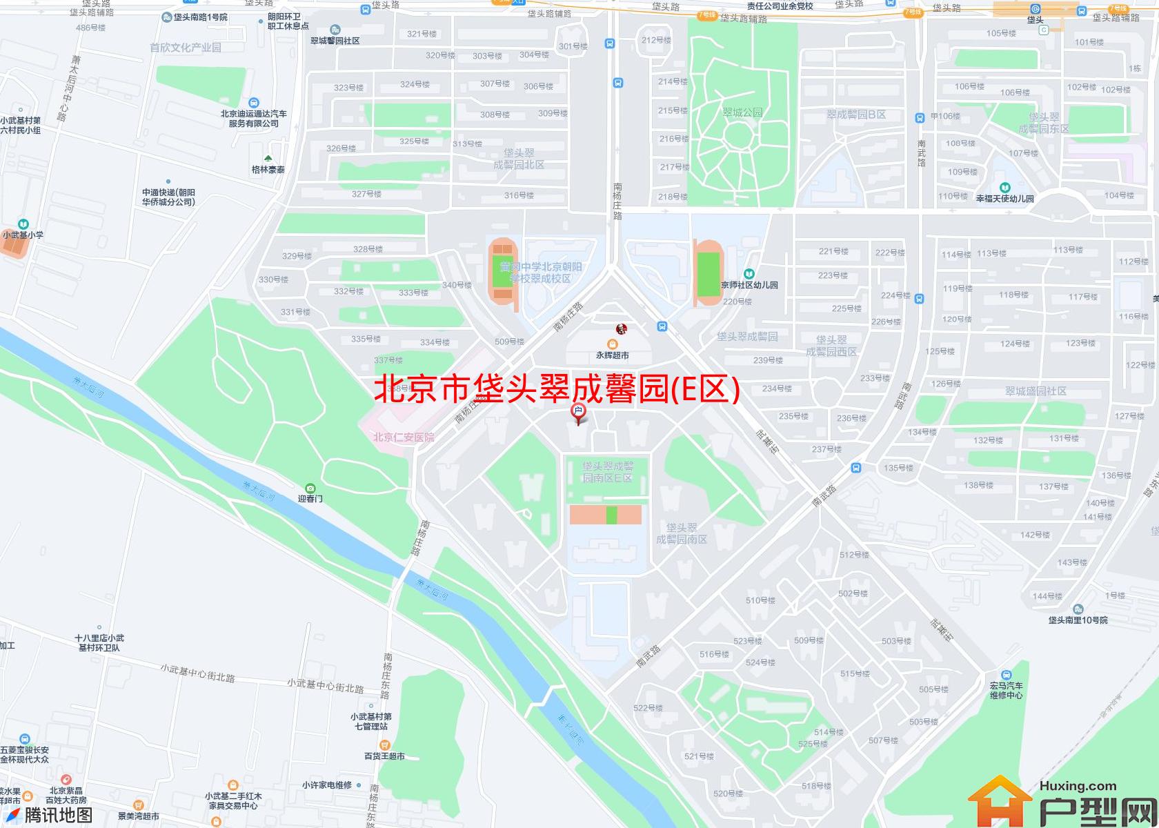 垡头翠成馨园(E区)小区 - 户型网
