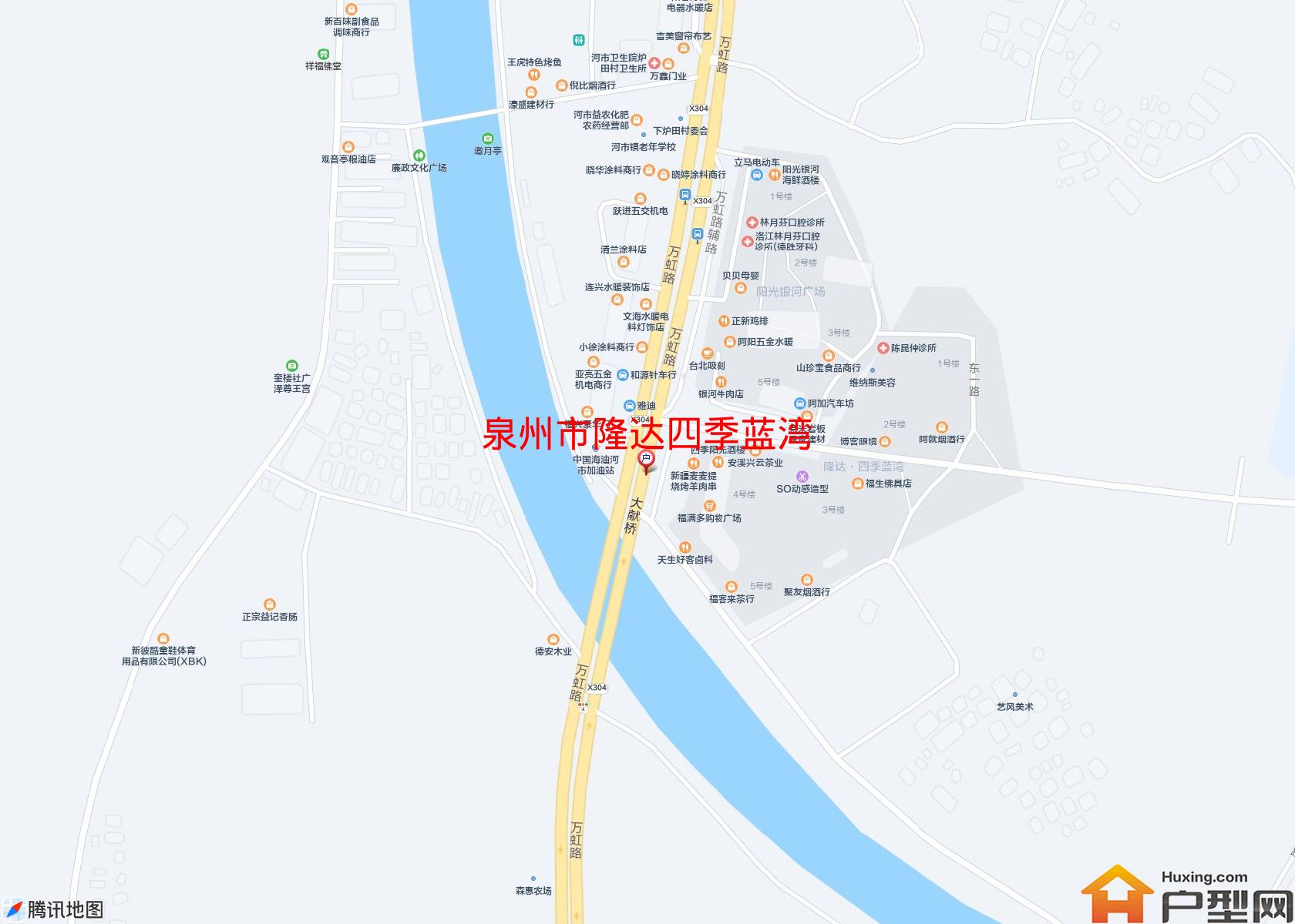 隆达四季蓝湾小区 - 户型网