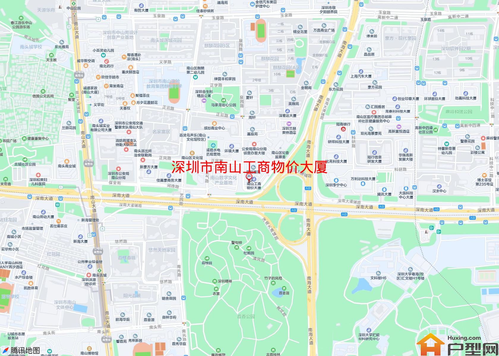南山工商物价大厦小区 - 户型网