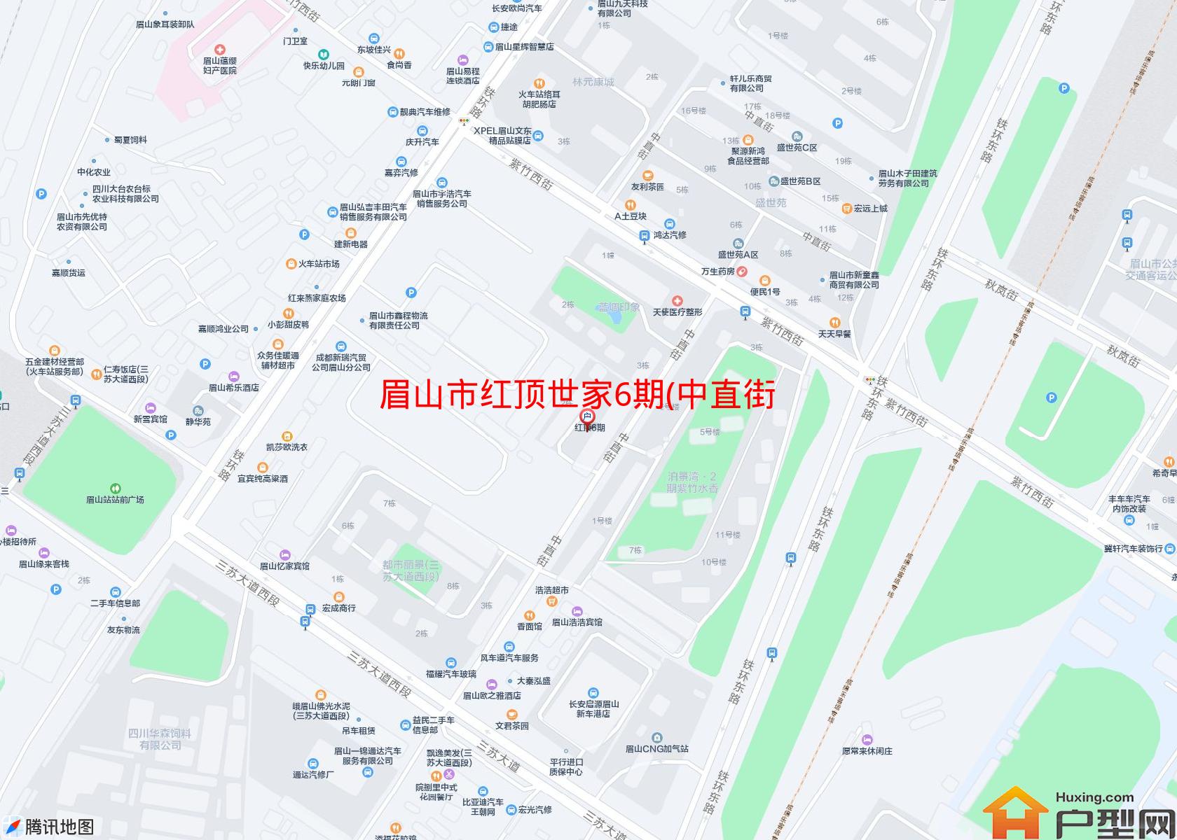 红顶世家6期(中直街105号)小区 - 户型网