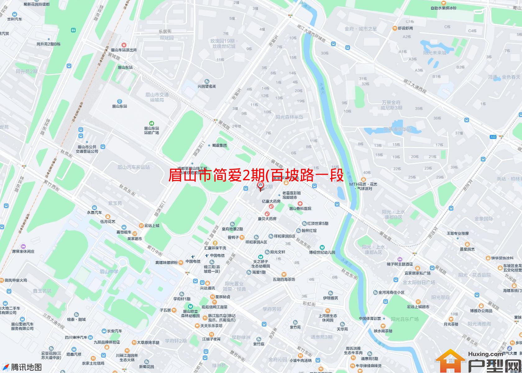 简爱2期(百坡路一段1)小区 - 户型网