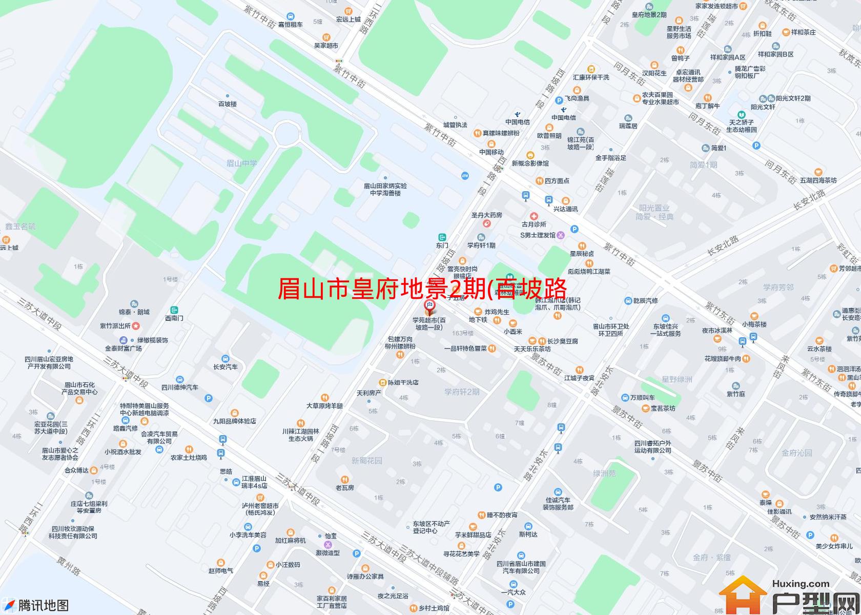 皇府地景2期(百坡路86号)小区 - 户型网