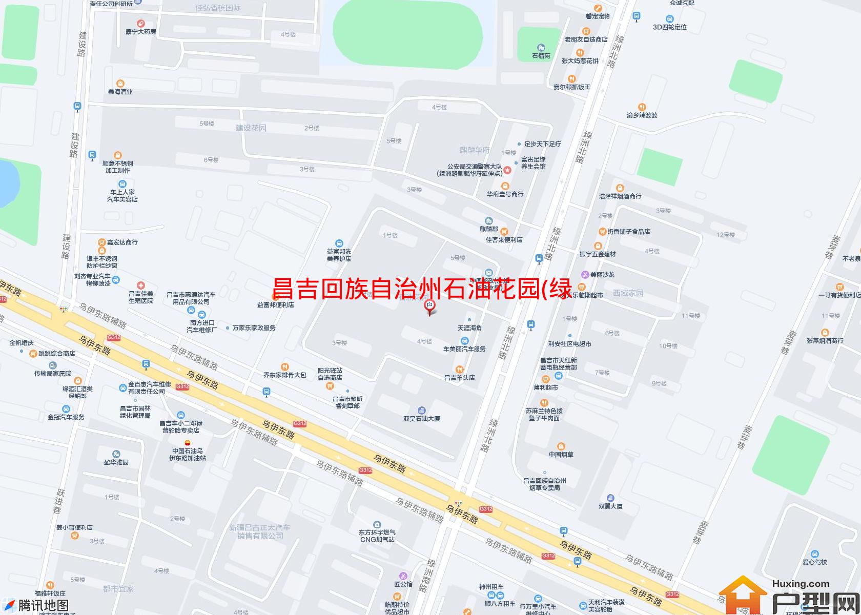 石油花园(绿洲北路)小区 - 户型网