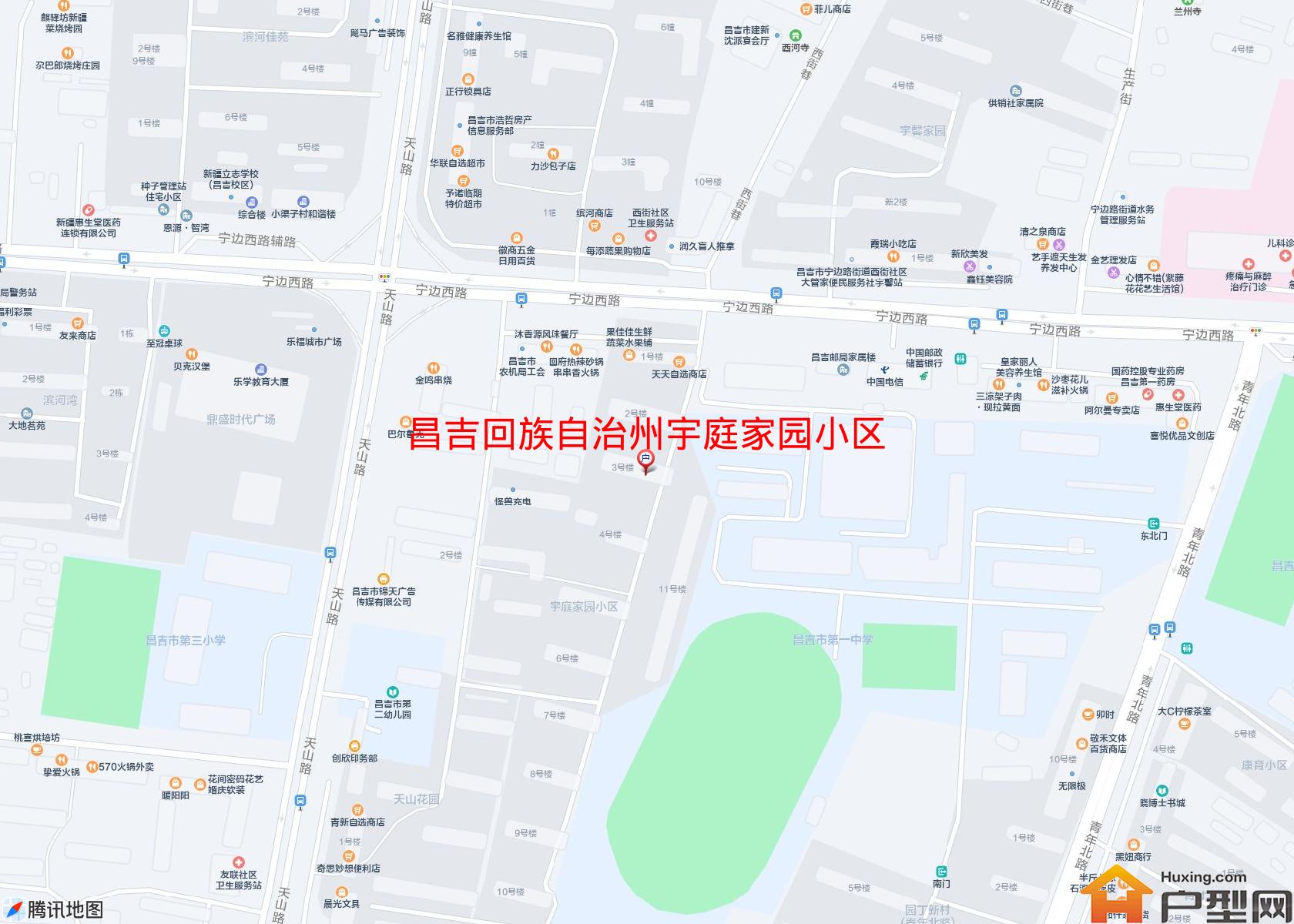 宇庭家园小区(建国西路 )小区 - 户型网