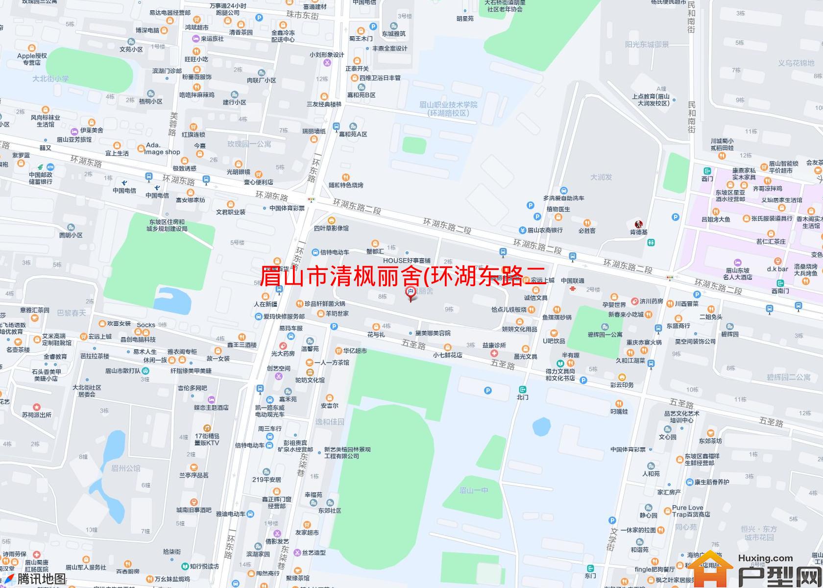 清枫丽舍(环湖东路二段43号)小区 - 户型网