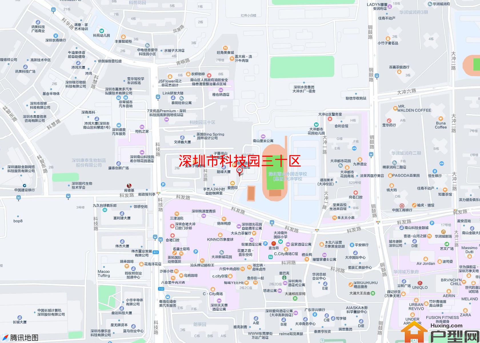 科技园三十区小区 - 户型网