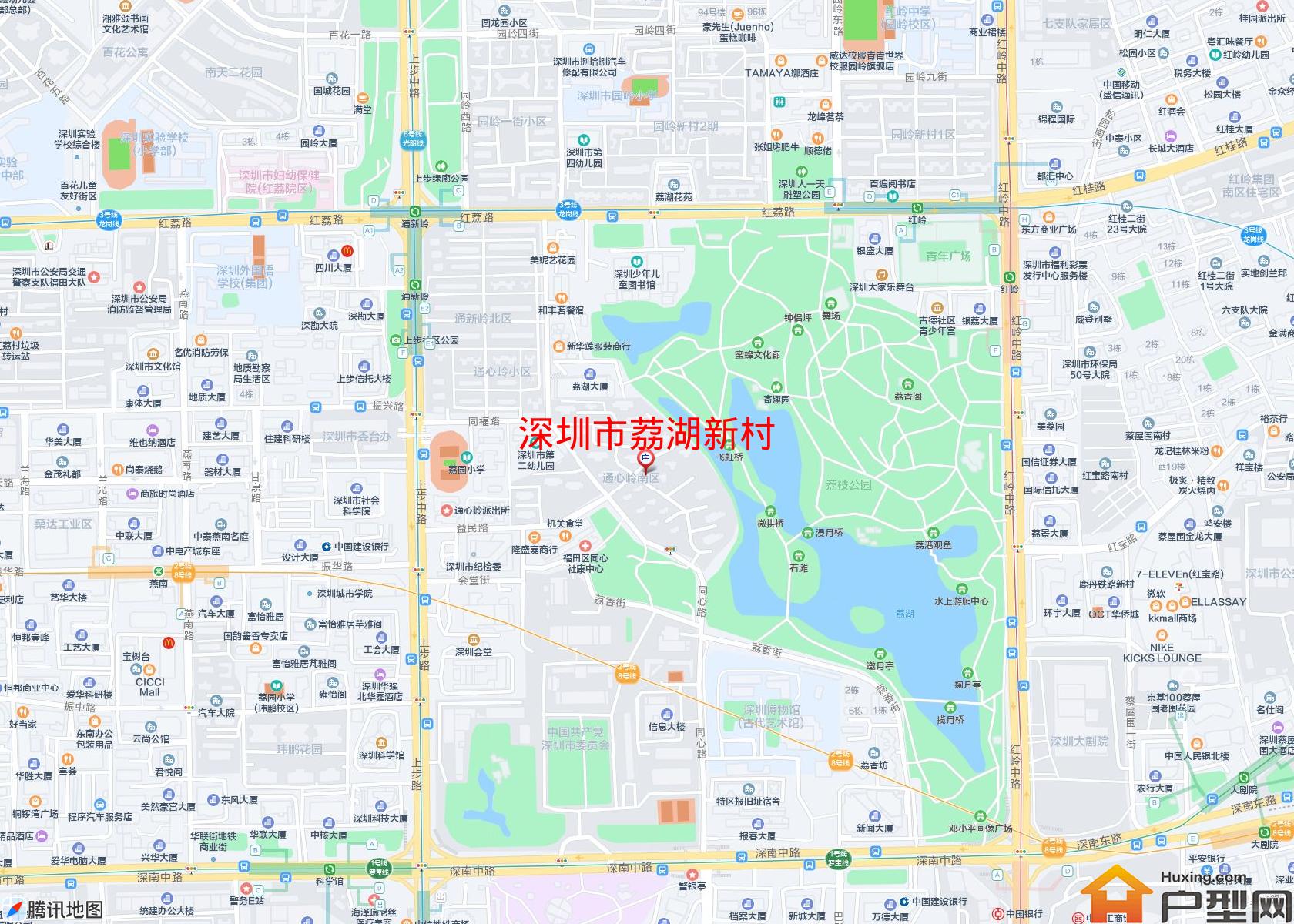 荔湖新村小区 - 户型网