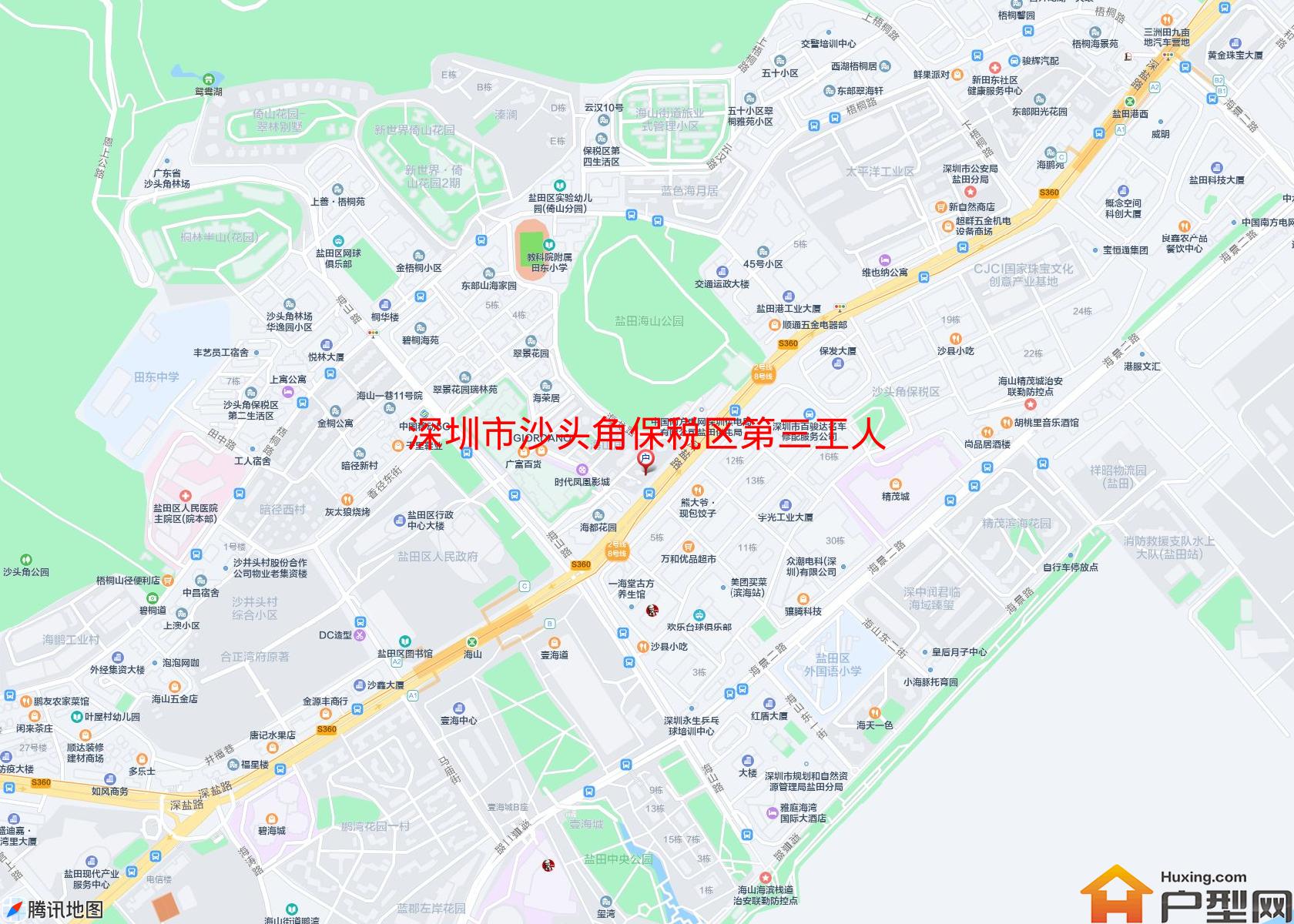 沙头角保税区第三工人生活区小区 - 户型网