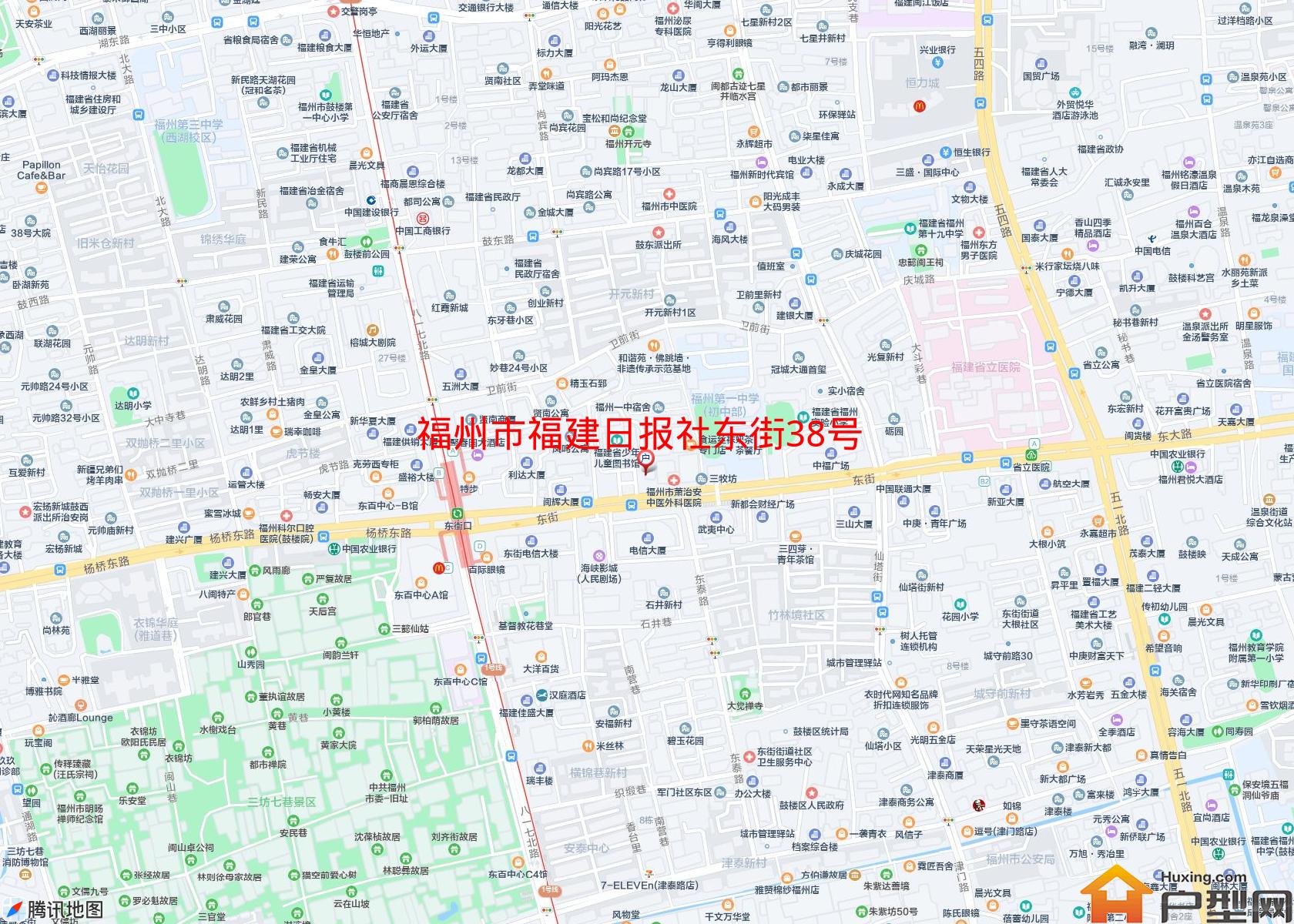 福建日报社东街38号宿舍区小区 - 户型网