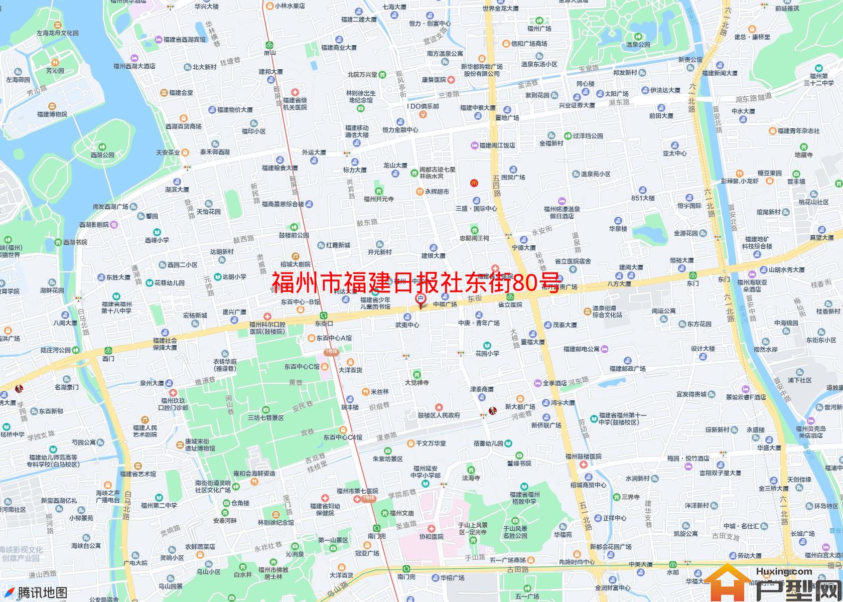 福建日报社东街80号宿舍区小区 - 户型网