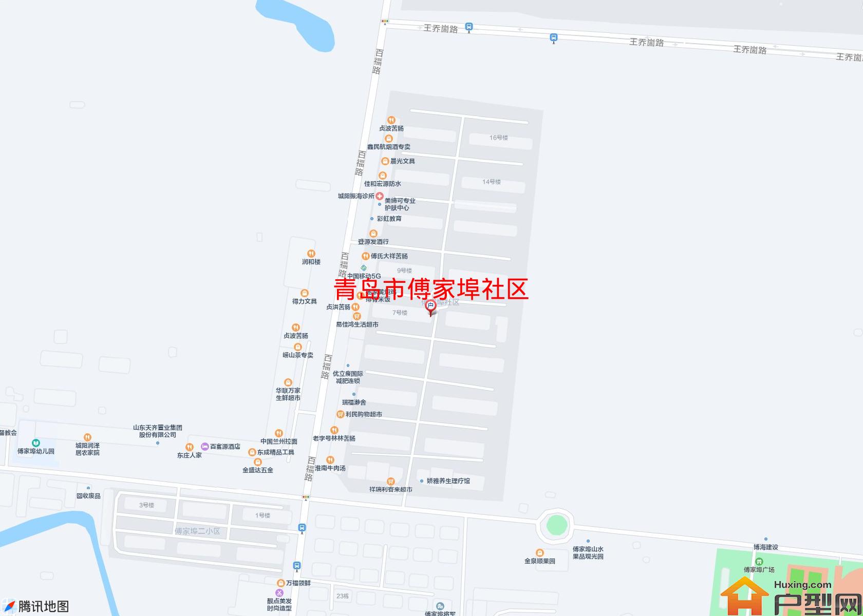 傅家埠社区小区 - 户型网
