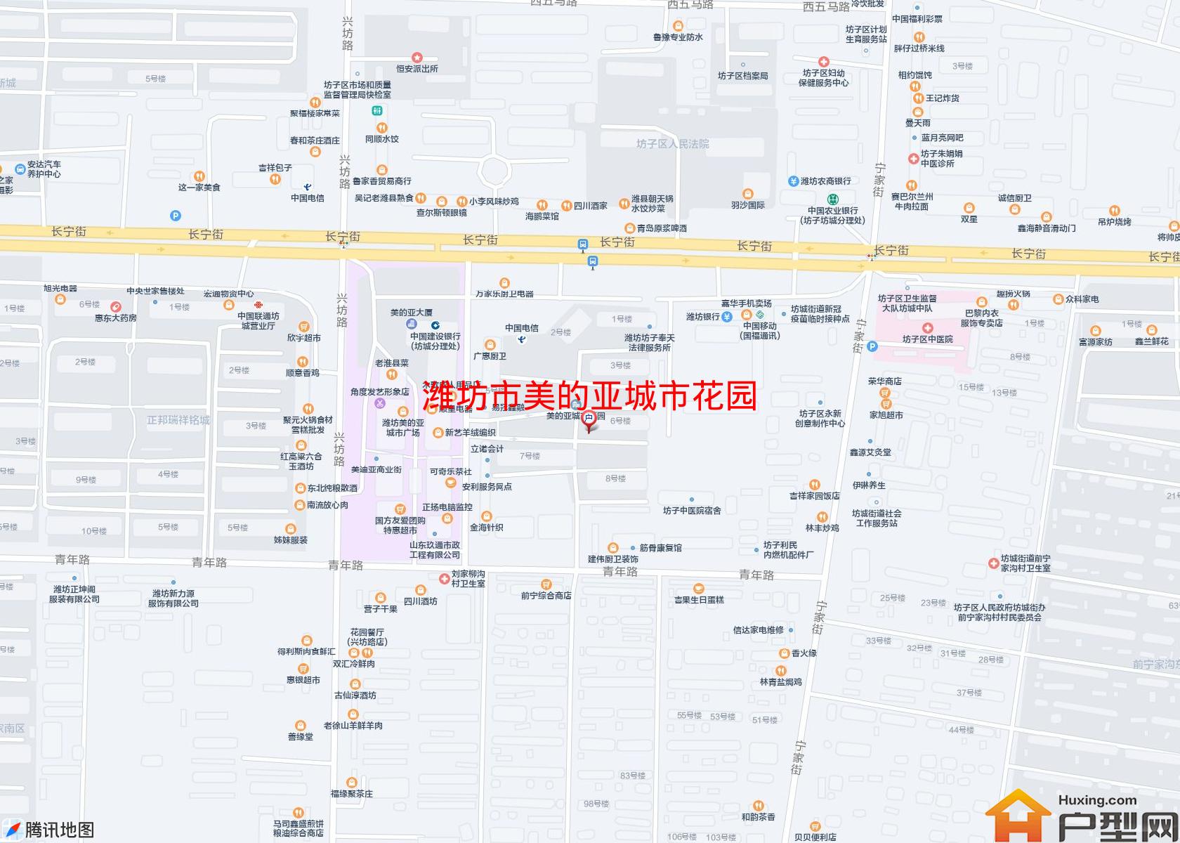 美的亚城市花园小区 - 户型网