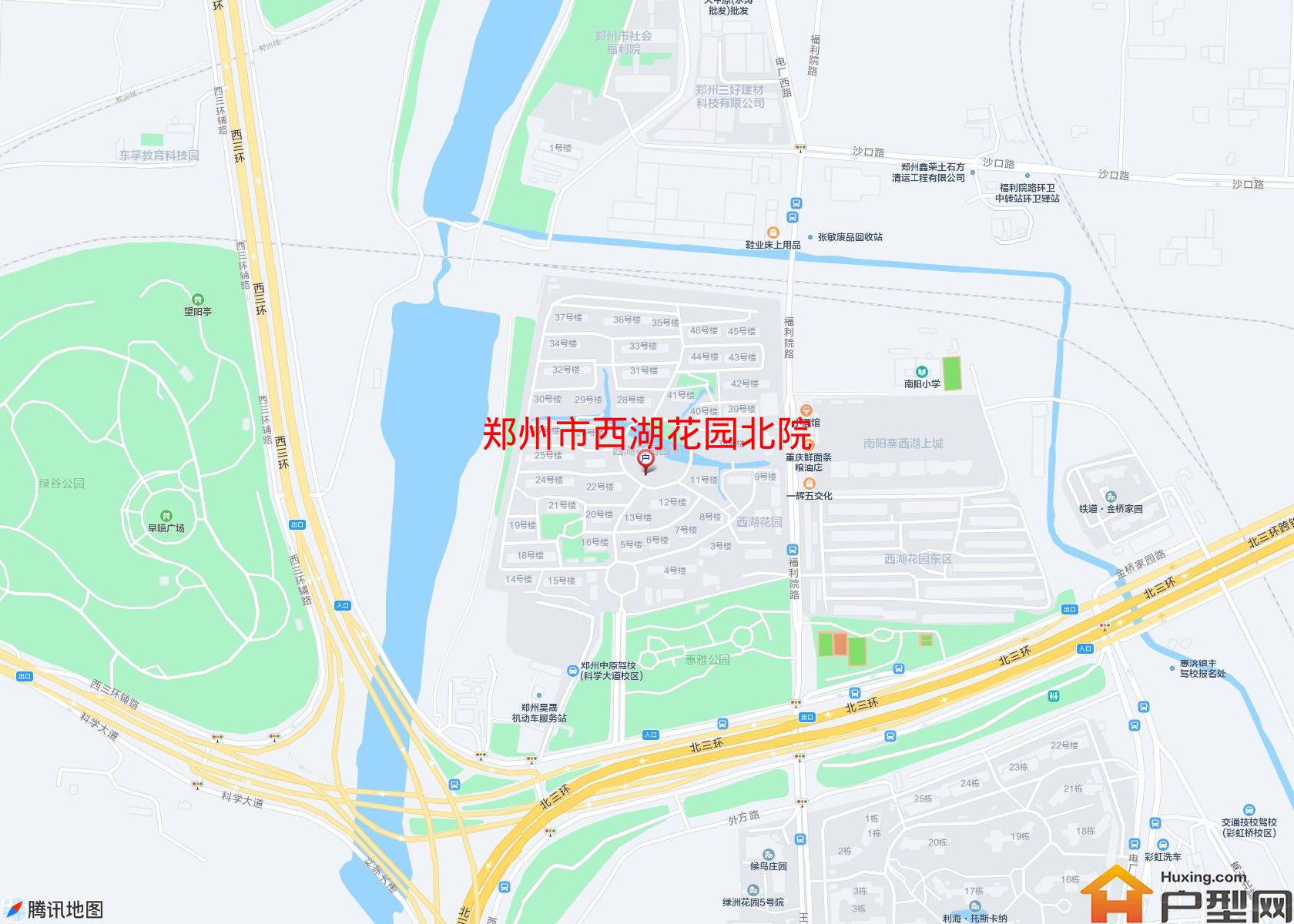 西湖花园北院小区 - 户型网
