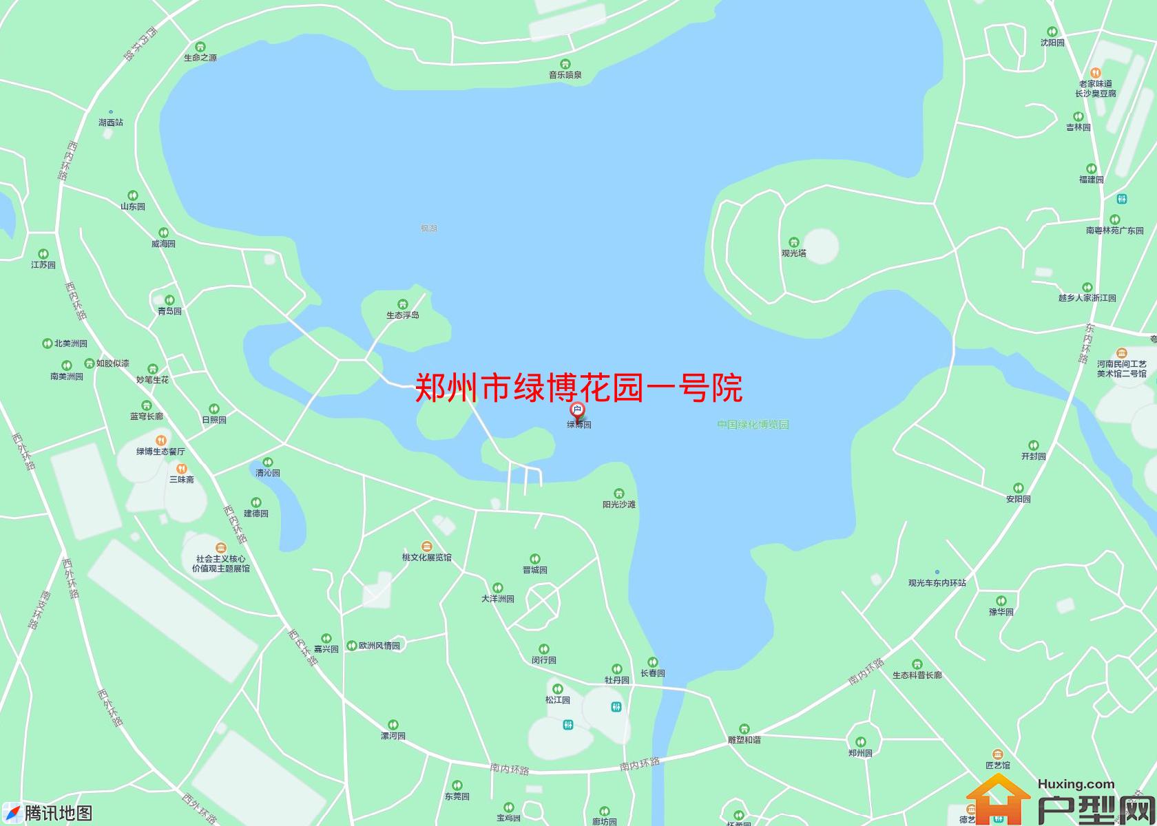 绿博花园一号院小区 - 户型网