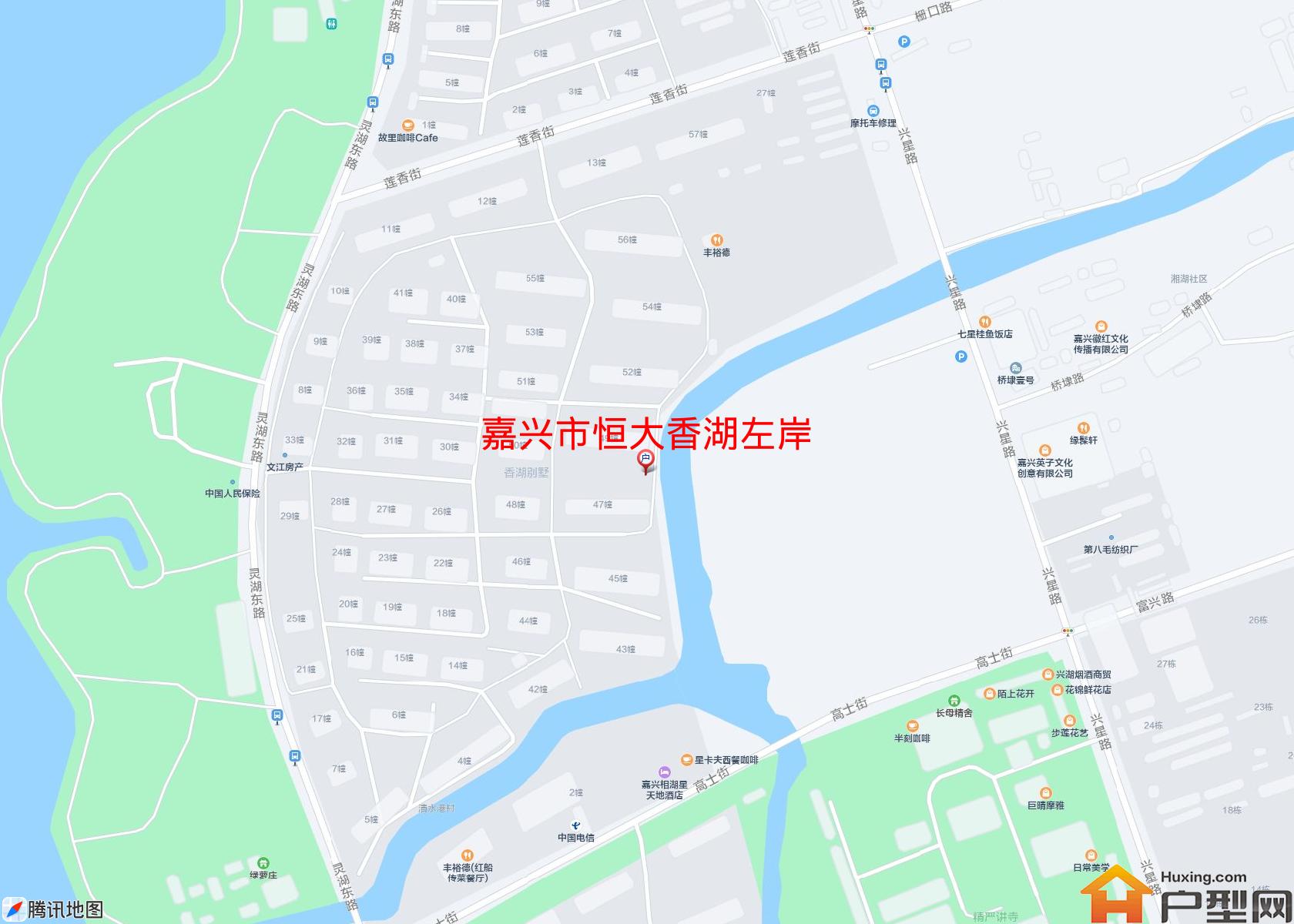 恒大香湖左岸小区 - 户型网