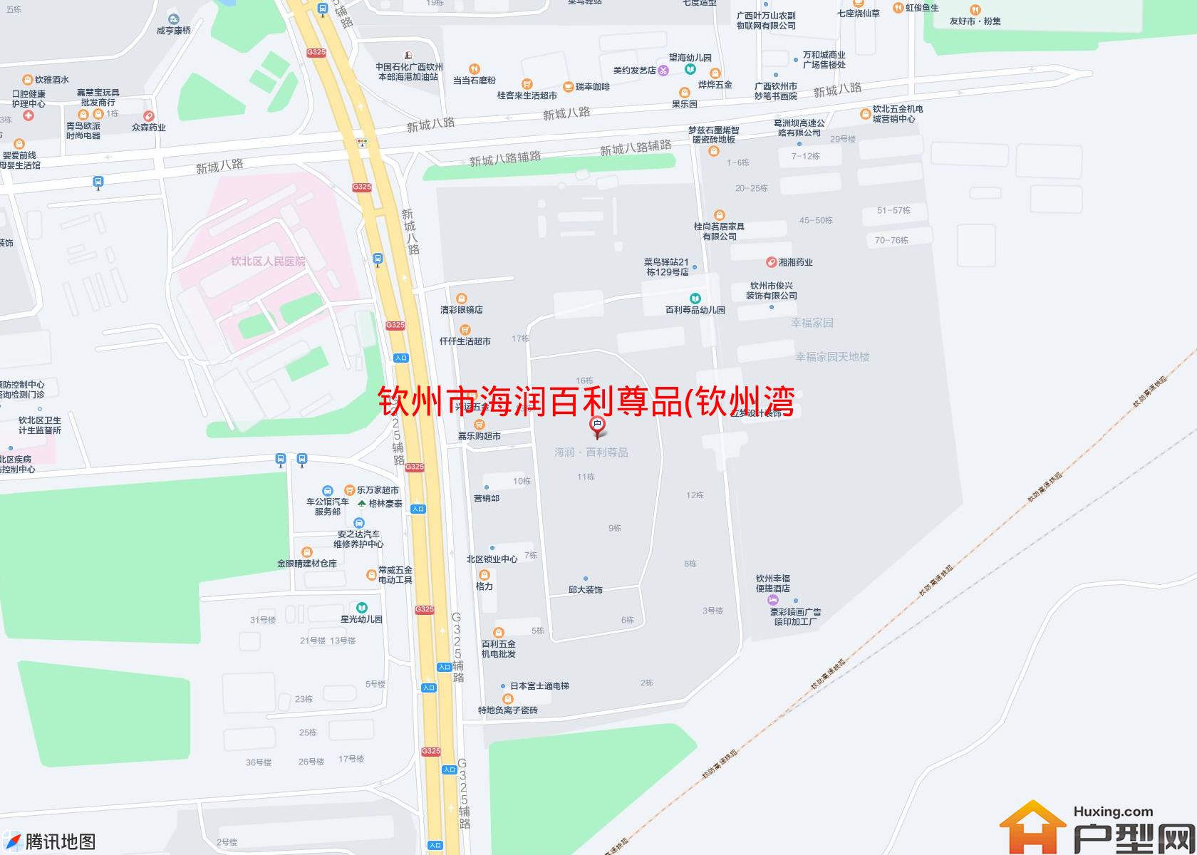 海润百利尊品(钦州湾大道)小区 - 户型网