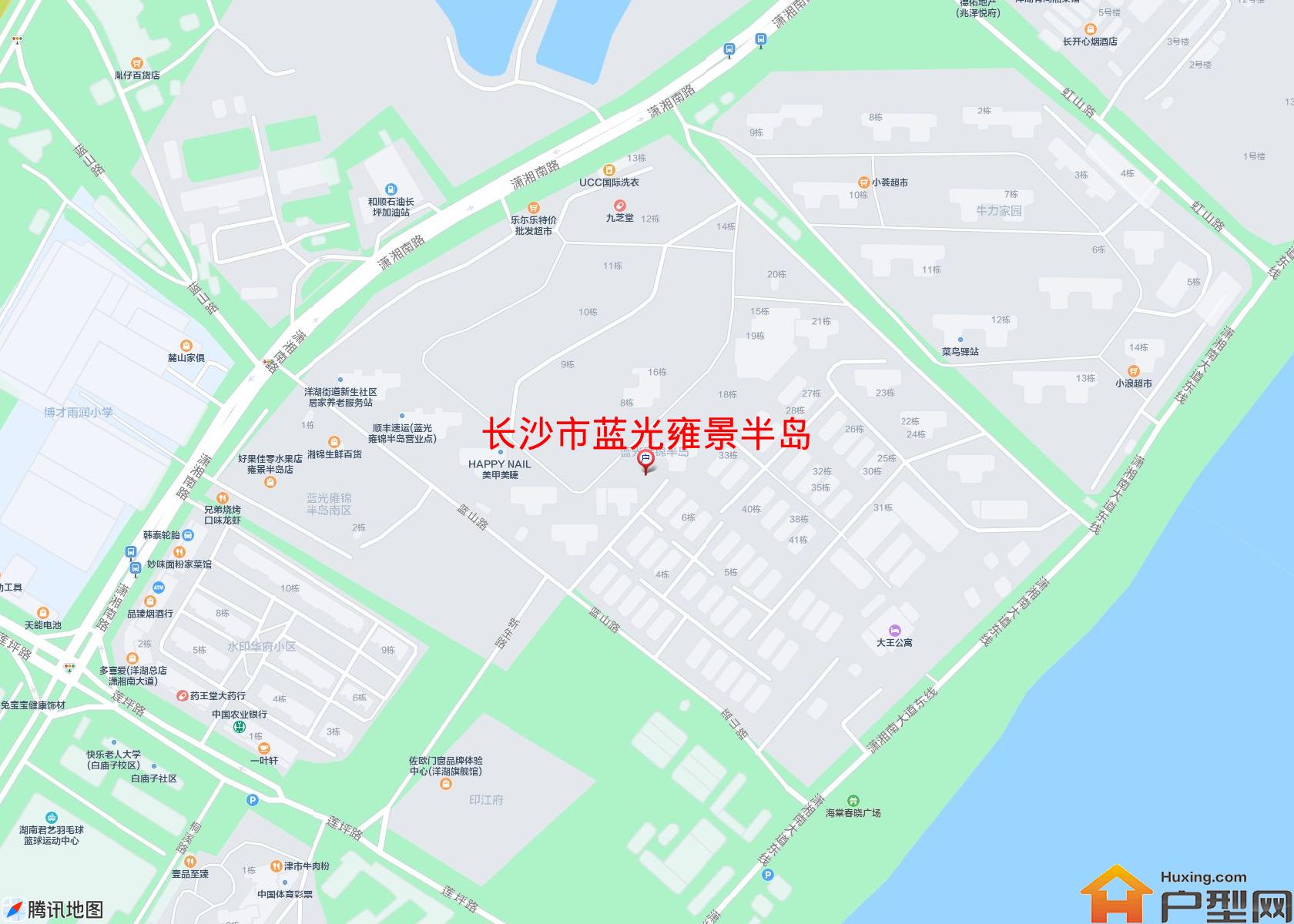 蓝光雍景半岛小区 - 户型网