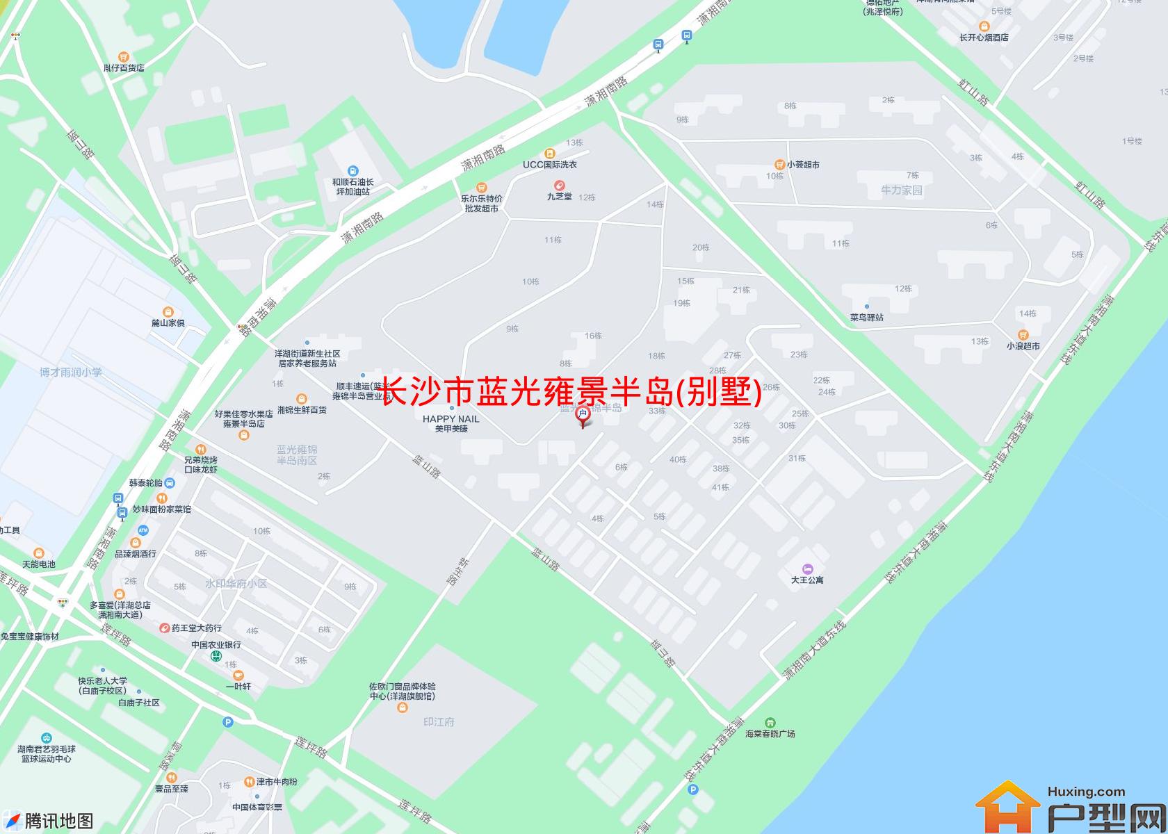 蓝光雍景半岛(别墅)小区 - 户型网