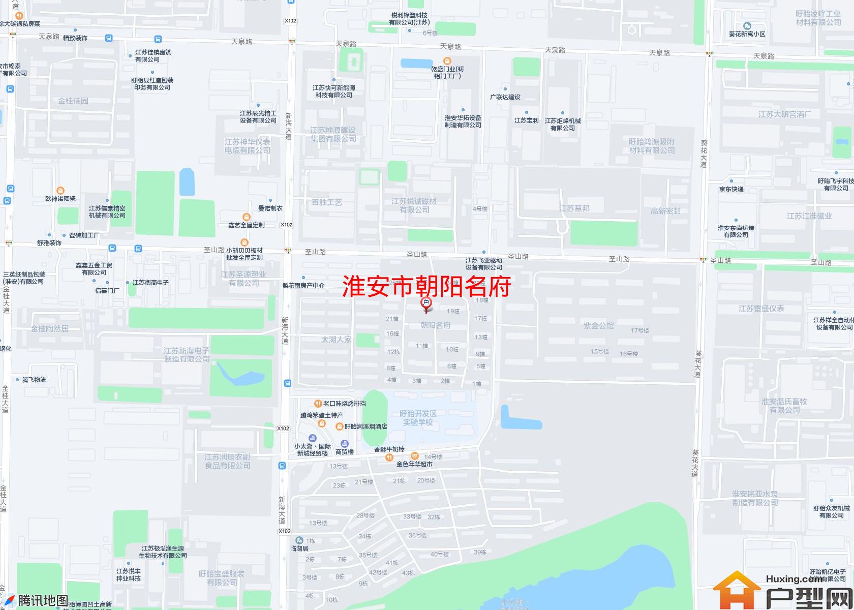 朝阳名府小区 - 户型网