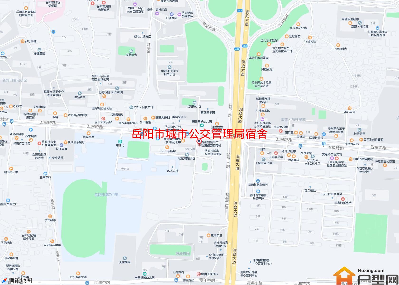 城市公交管理局宿舍小区 - 户型网