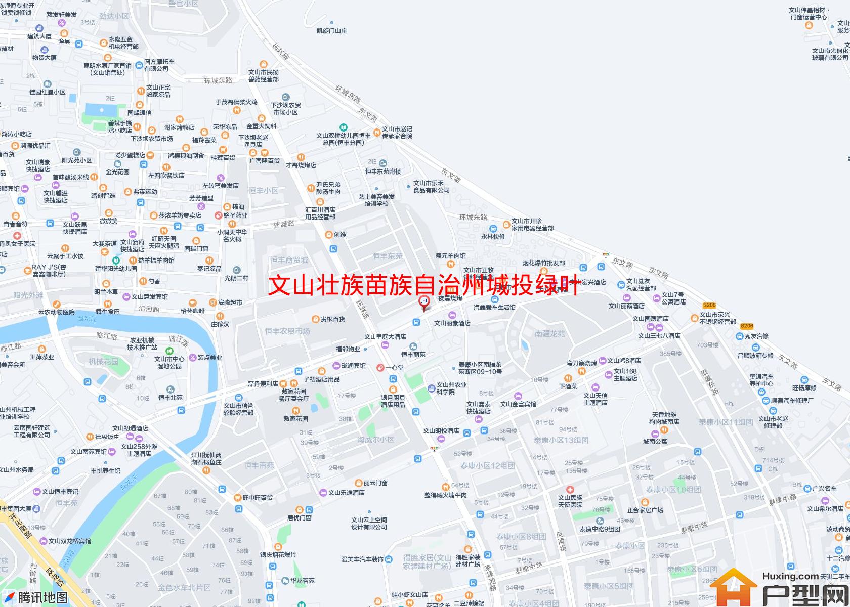 城投绿叶(城南路)小区 - 户型网