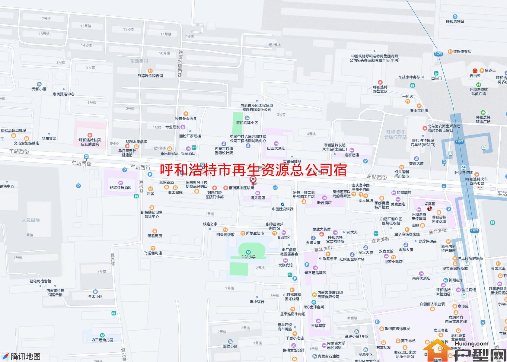 再生资源总公司宿舍楼小区 - 户型网