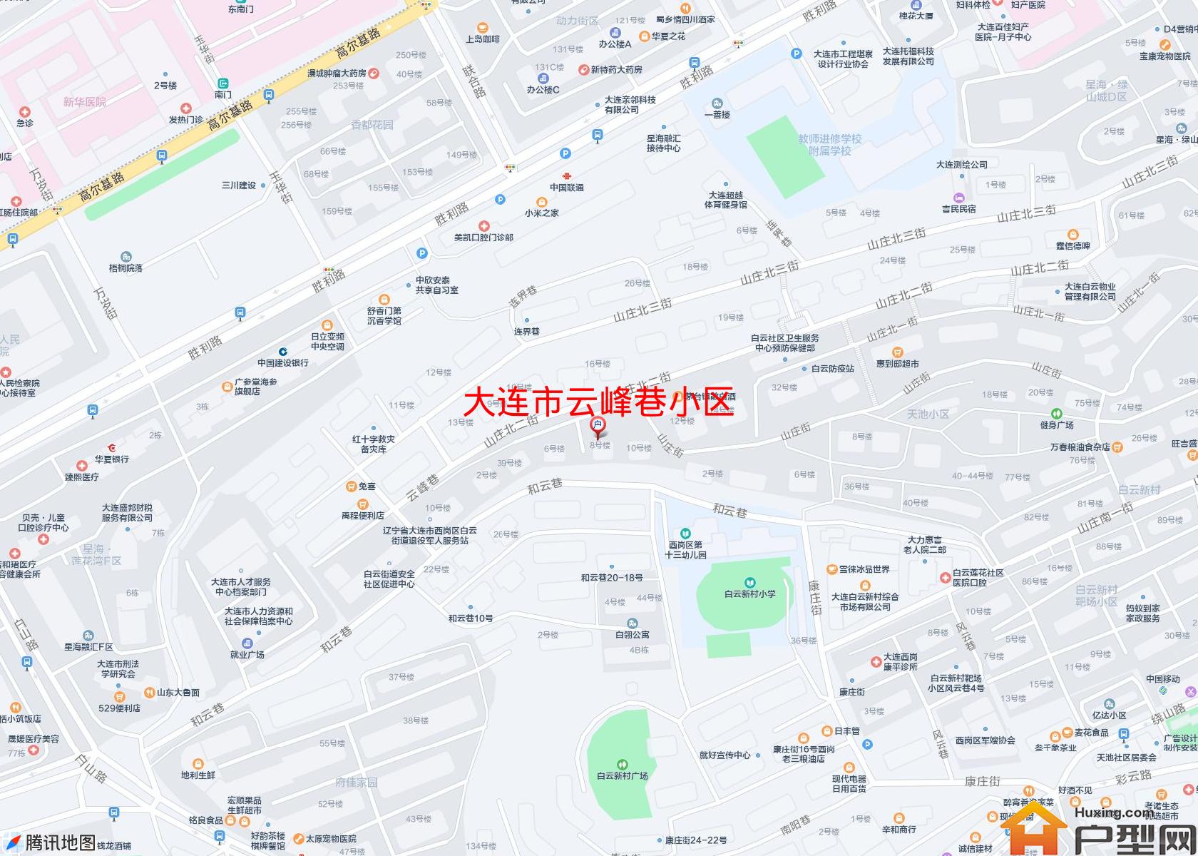 云峰巷小区小区 - 户型网