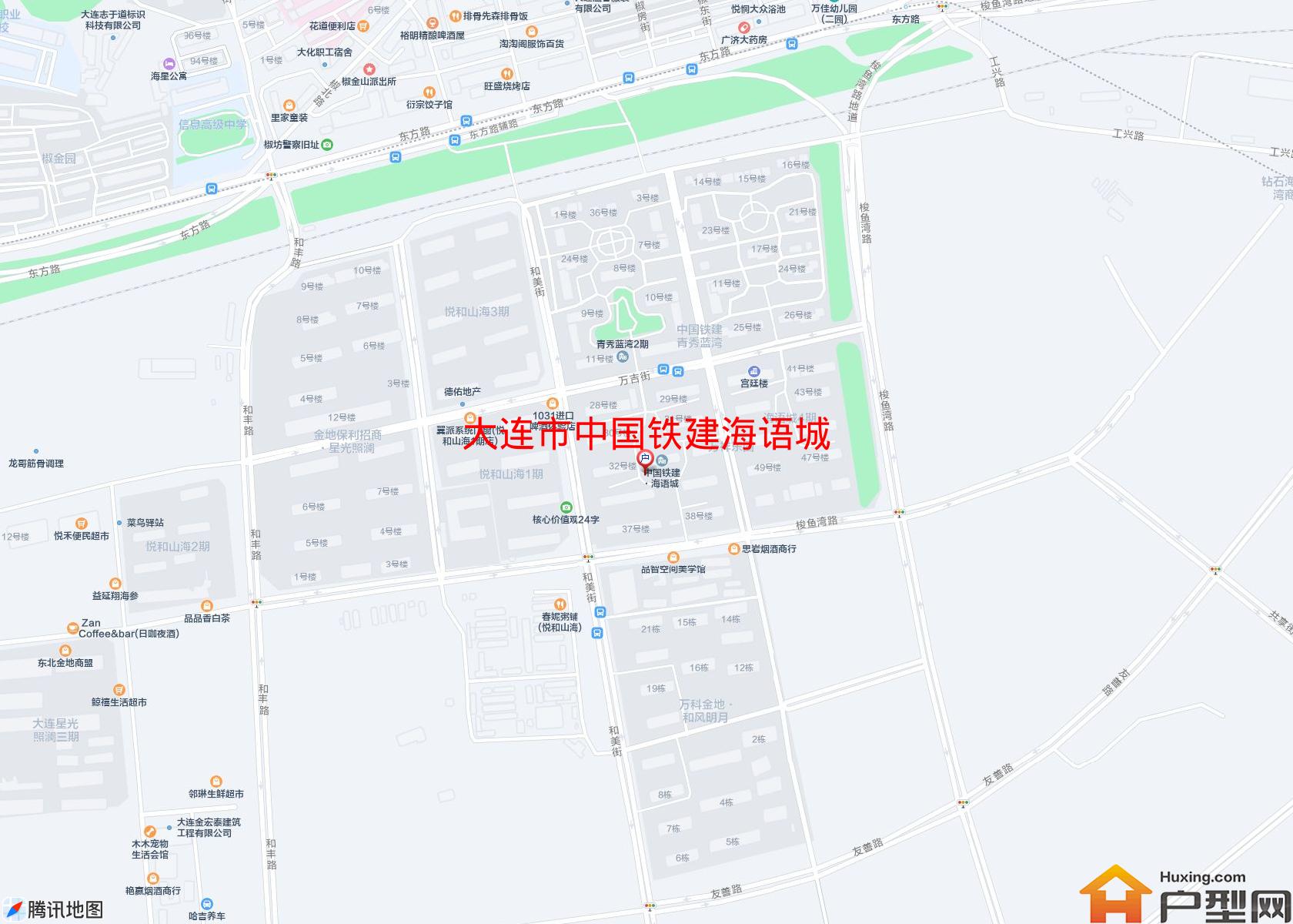 中国铁建海语城小区 - 户型网