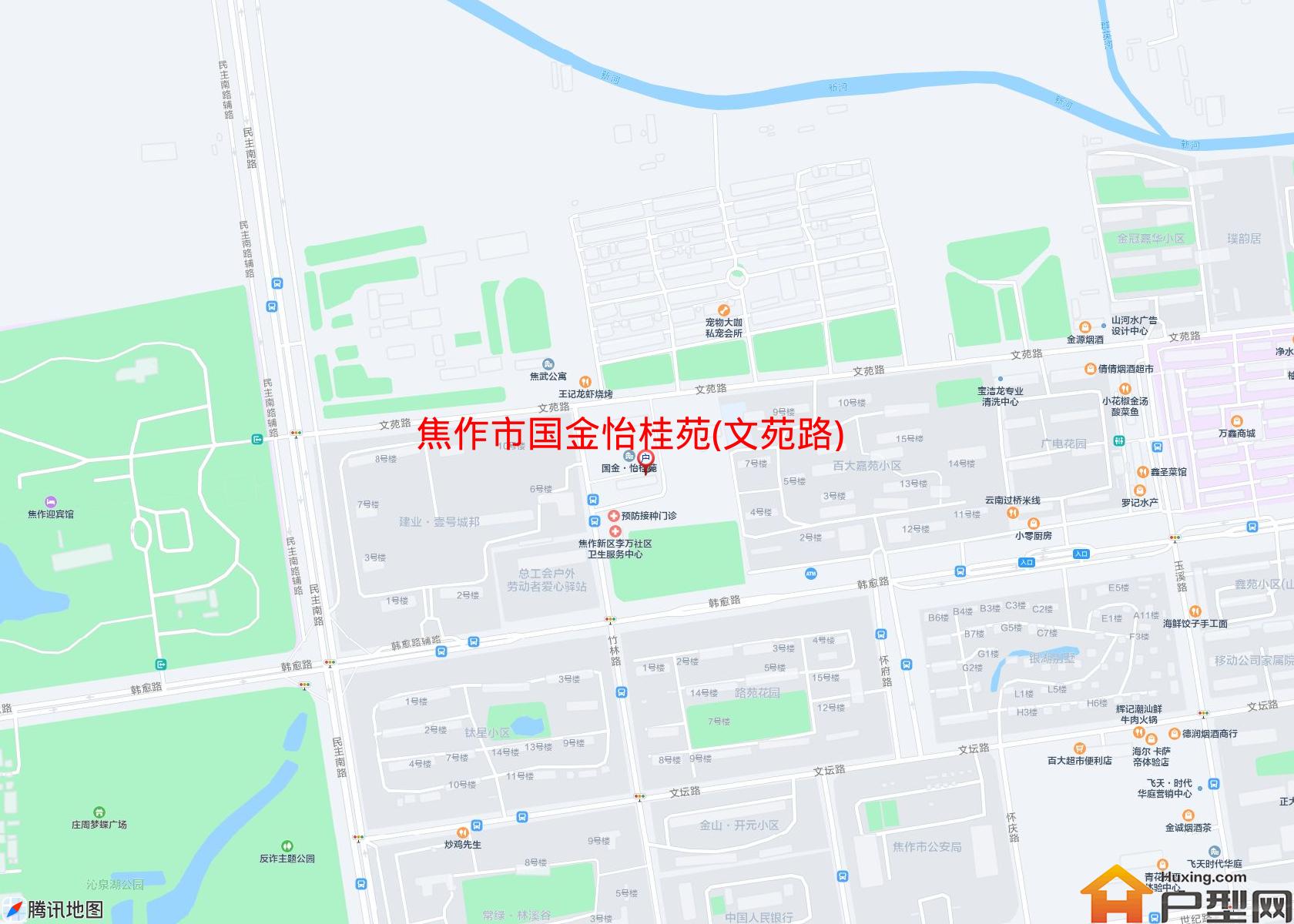 国金怡桂苑(文苑路)小区 - 户型网