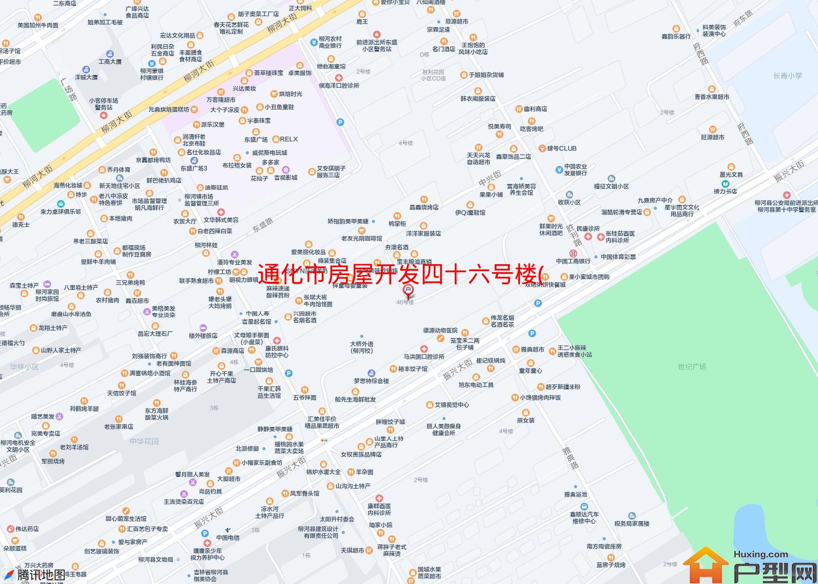 房屋开发四十六号楼(中华街)小区 - 户型网